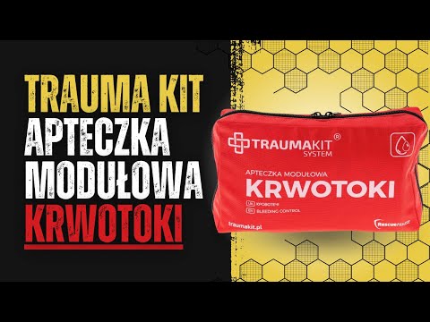 AedMax - Trauma Kit K Modularer Erste-Hilfe-Kasten - Grün - Blutungen