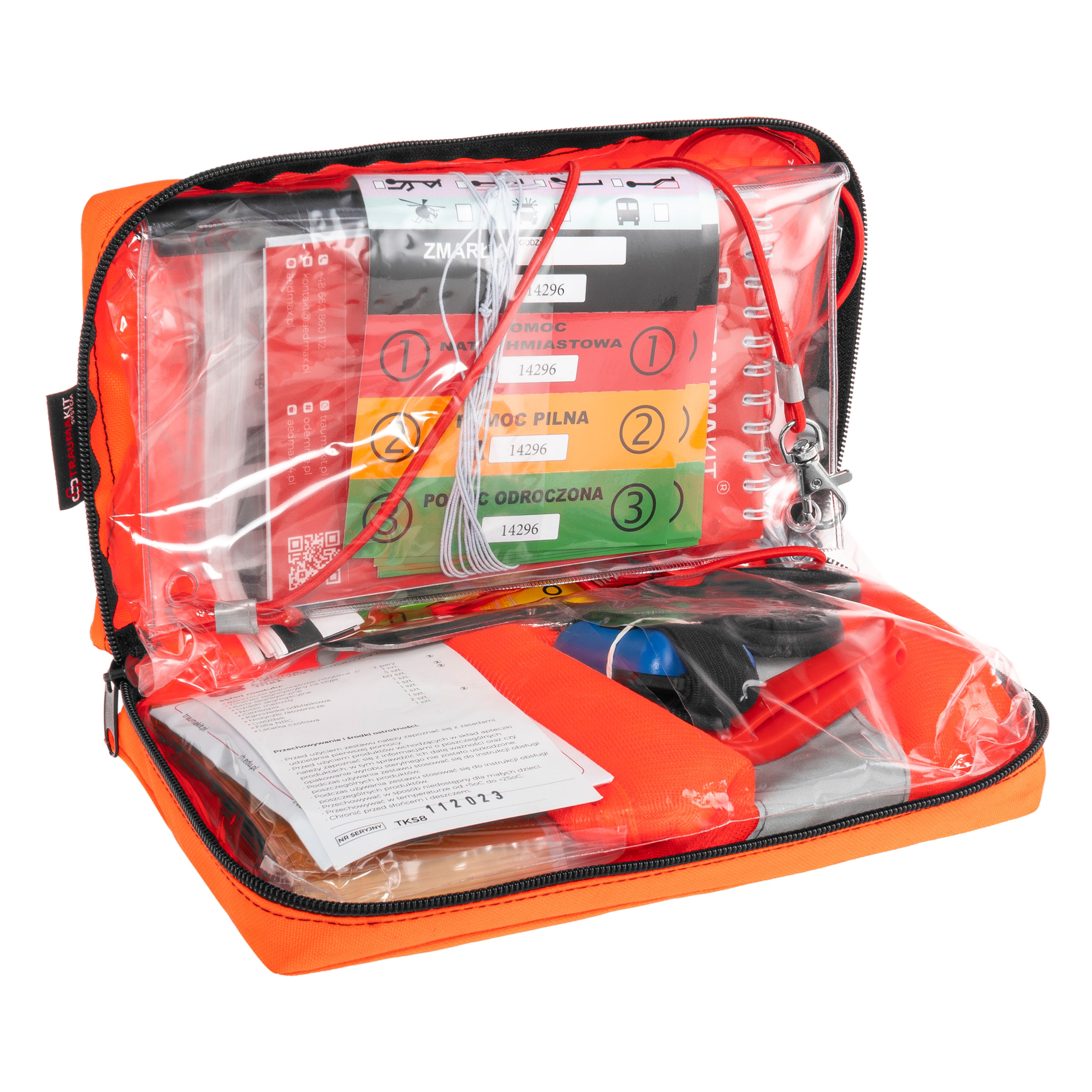 AedMax - Trauma Kit G - Modulares Erste-Hilfe-Set - Triage