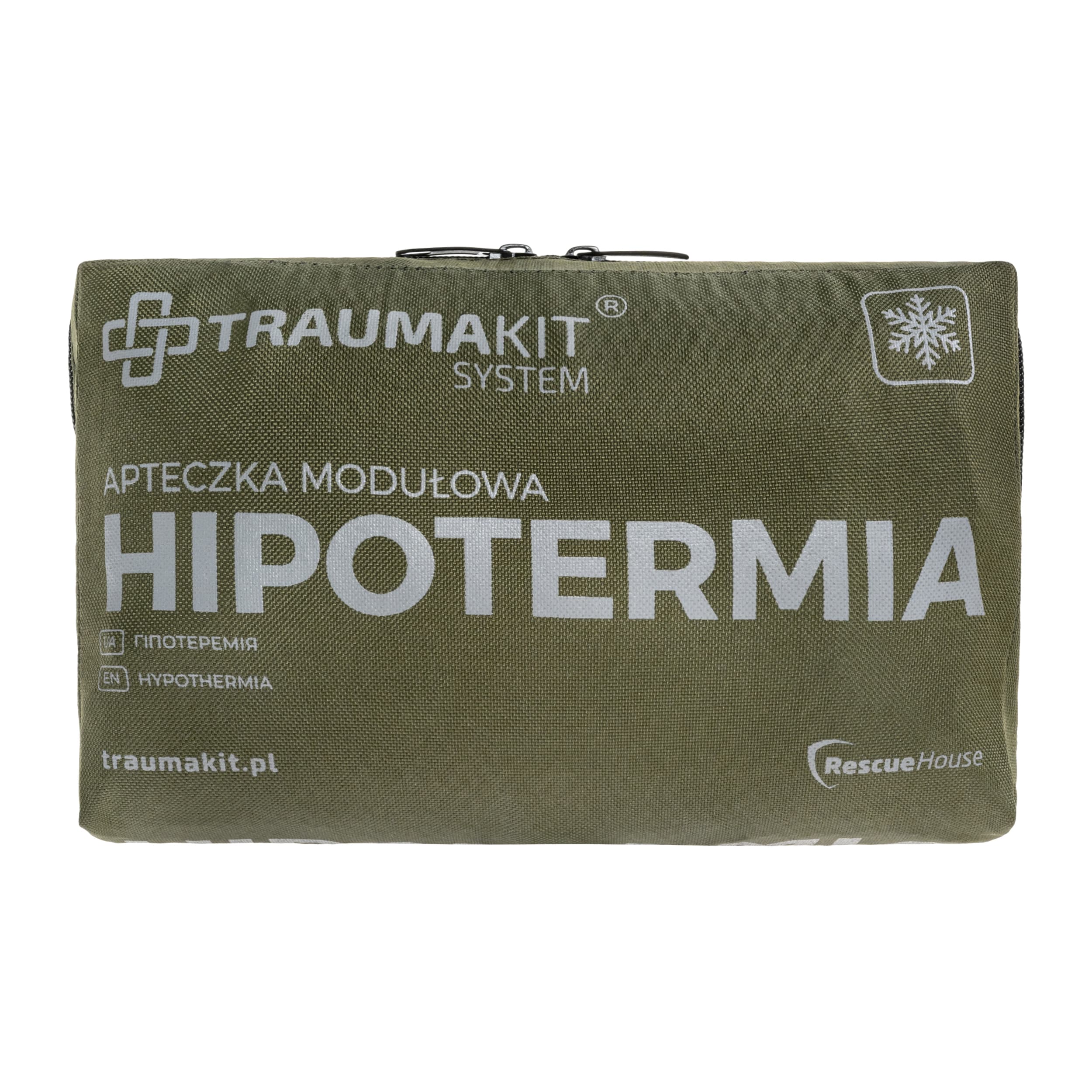 AedMax - Trauma Kit H Modularer Erste-Hilfe-Kasten - Grün - Hypothermie