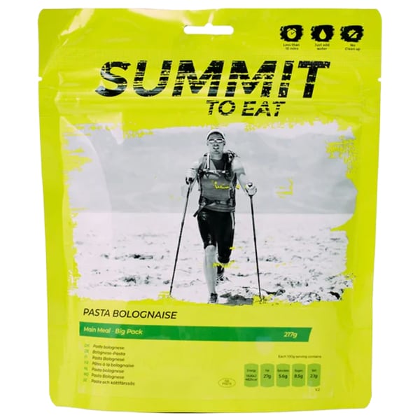 Summit To Eat - Gefriergetrocknete Lebensmittel - Spaghetti Bolognese 217 g