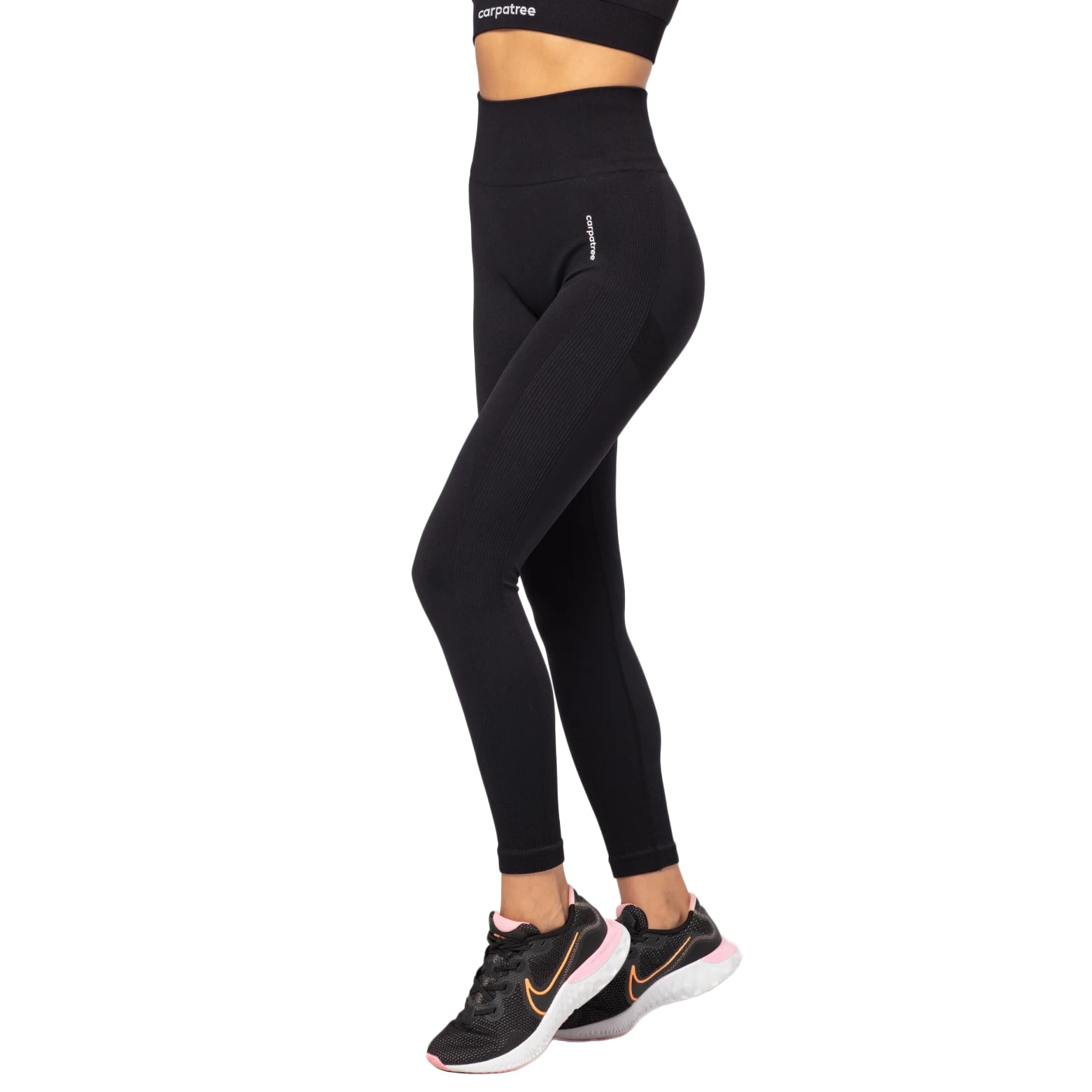 Carpatree - Allure Damen Thermo-Leggings - Schwarz