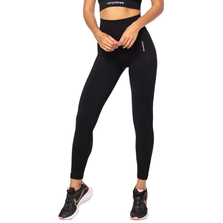 Carpatree - Allure Damen Thermo-Leggings - Schwarz