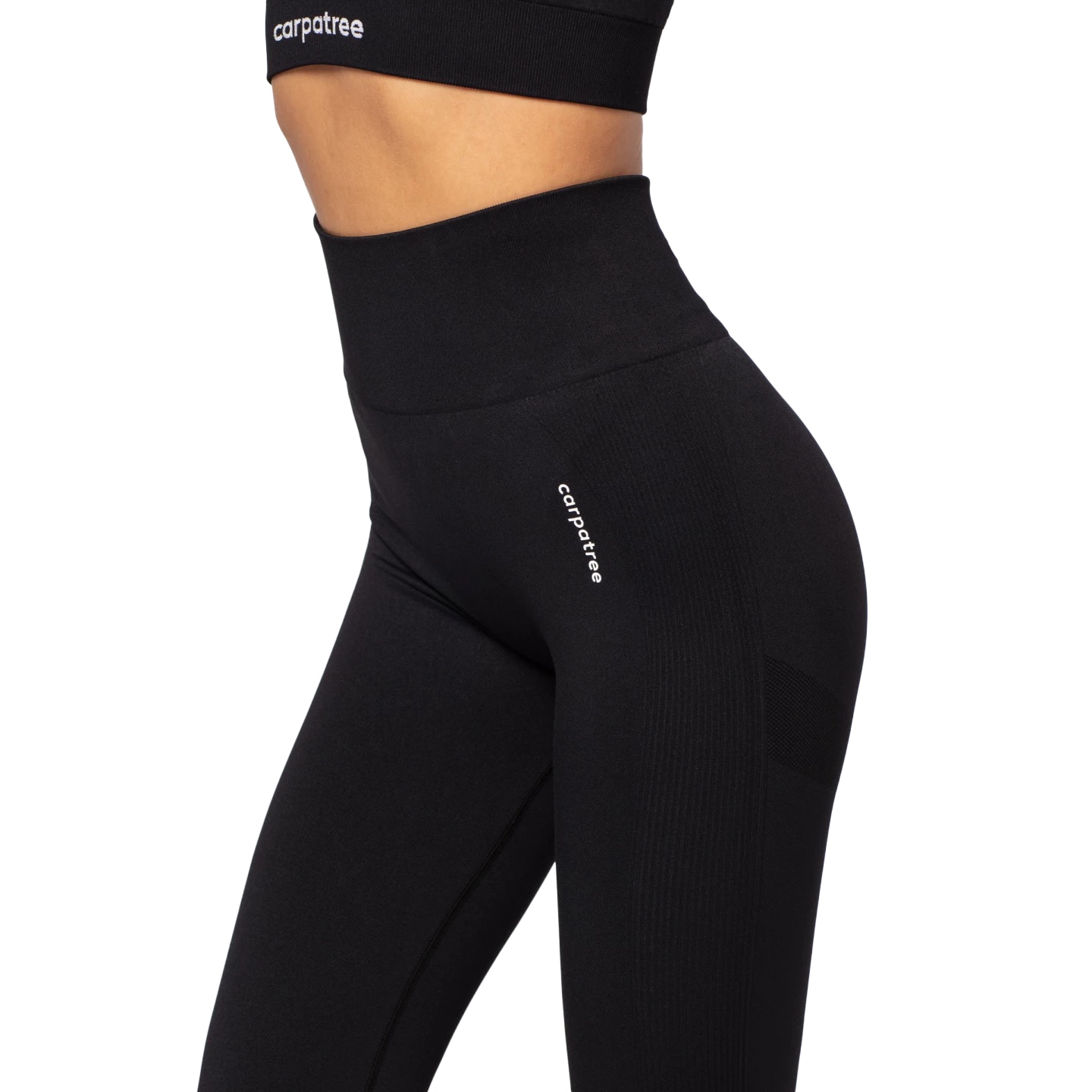 Carpatree - Allure Damen Thermo-Leggings - Schwarz