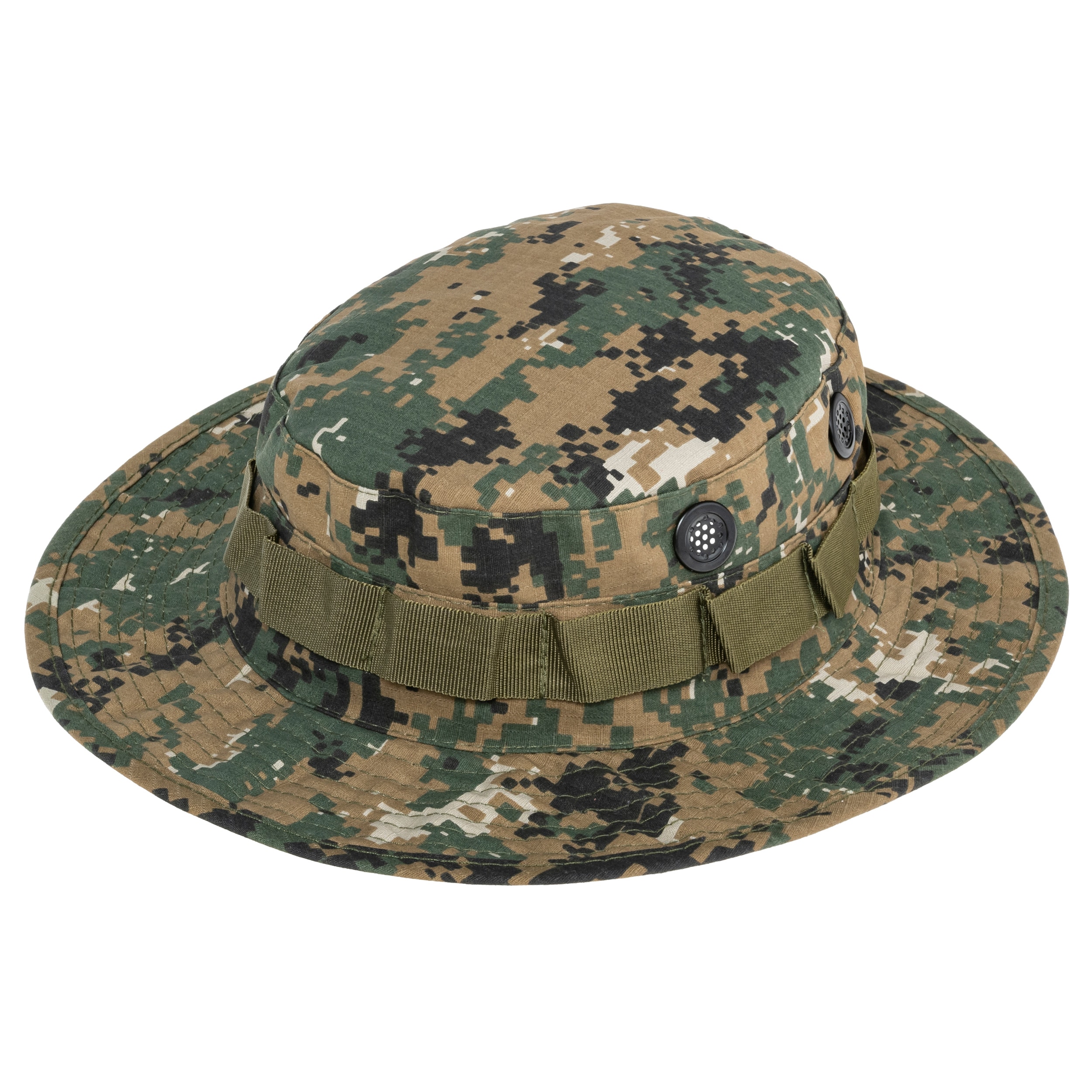 MFH - US GI Bush Hat Boonie Rip-Stop - Hut - Digital Woodland