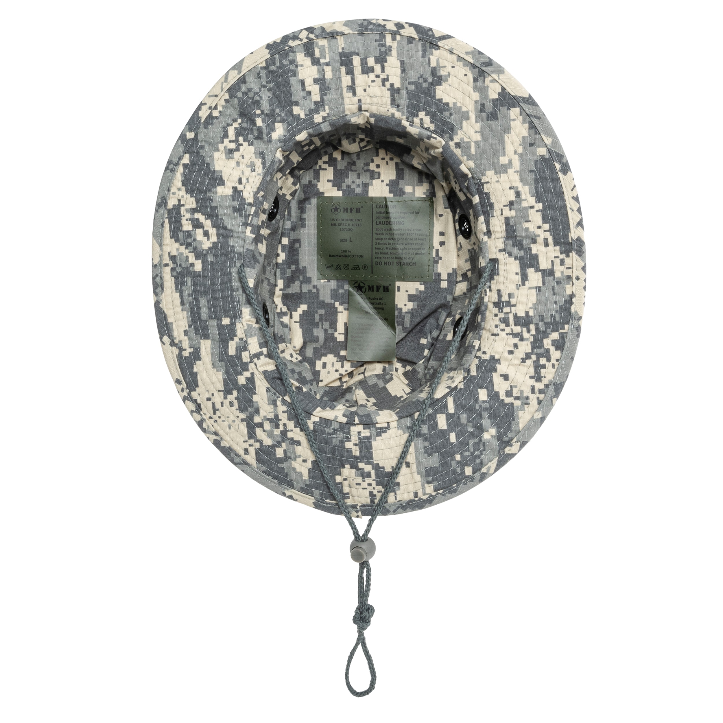 MFH - US GI Bush Hat Boonie Rip-Stop - Hut - AT Digital