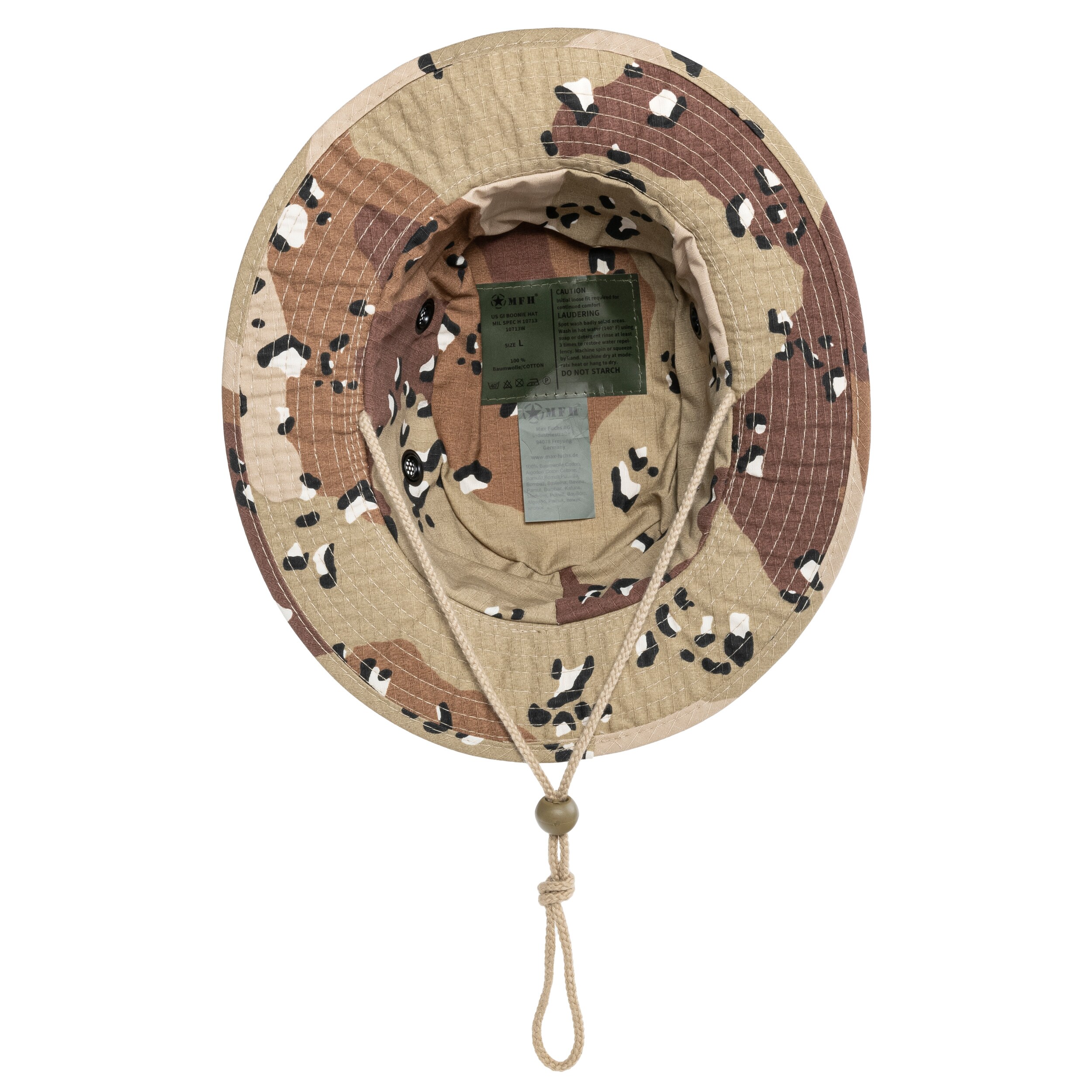 MFH - US GI Bush Hat Boonie Rip-Stop - Hut - 6 Color Desert