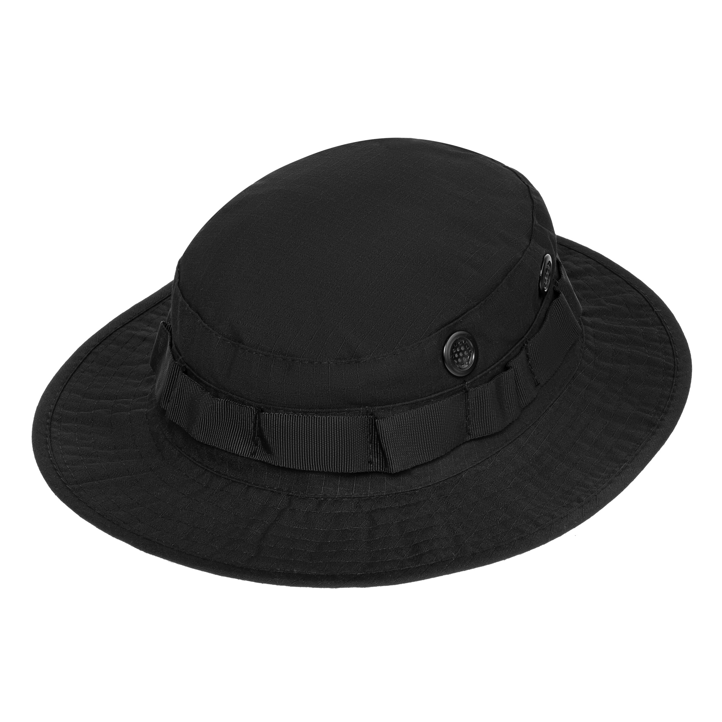 MFH - US GI Bush Hat Boonie Rip-Stop - Hut - Black