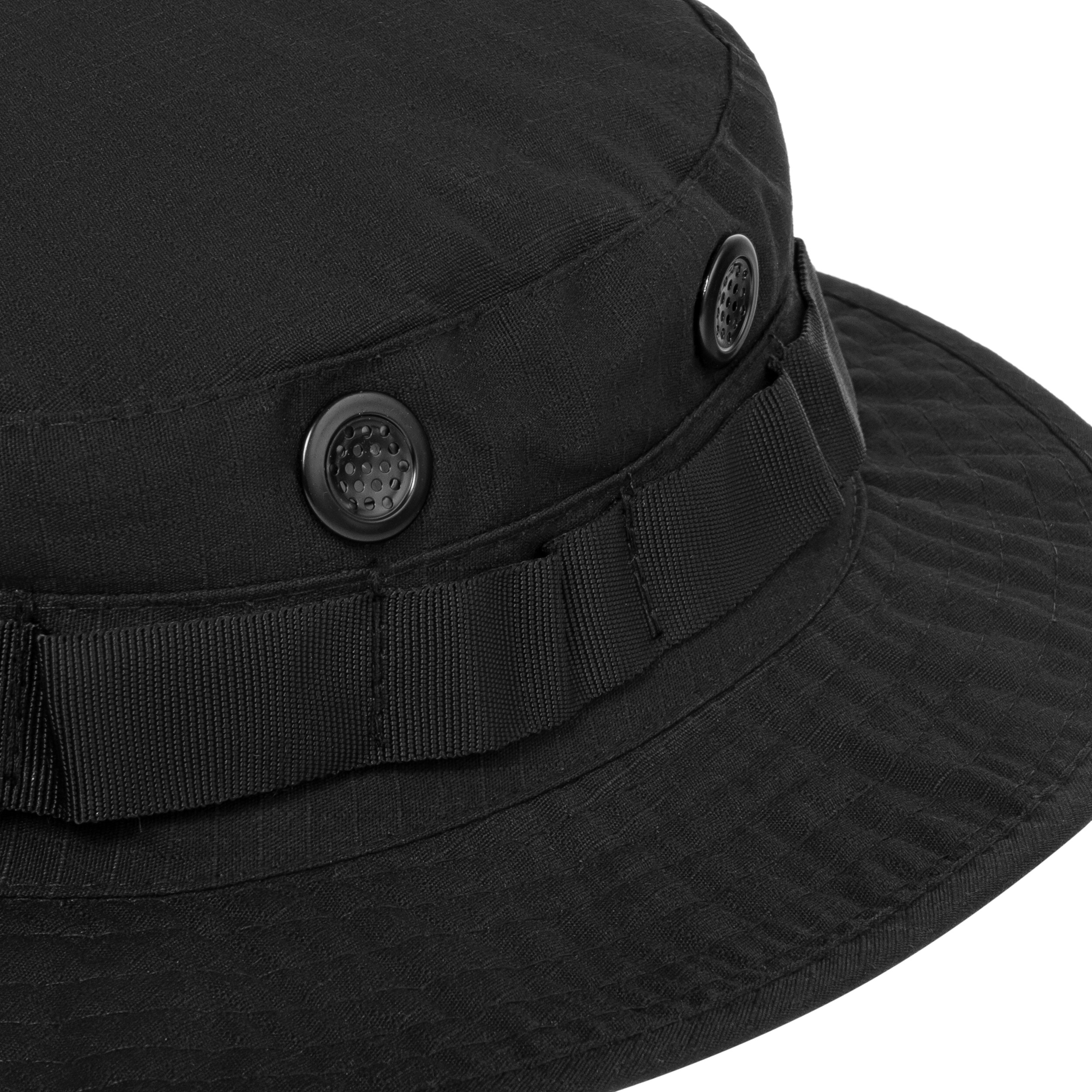 MFH - US GI Bush Hat Boonie Rip-Stop - Hut - Black