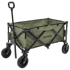 Meteor - X-300 Klappbarer Transportwagen - Dunkelgrün