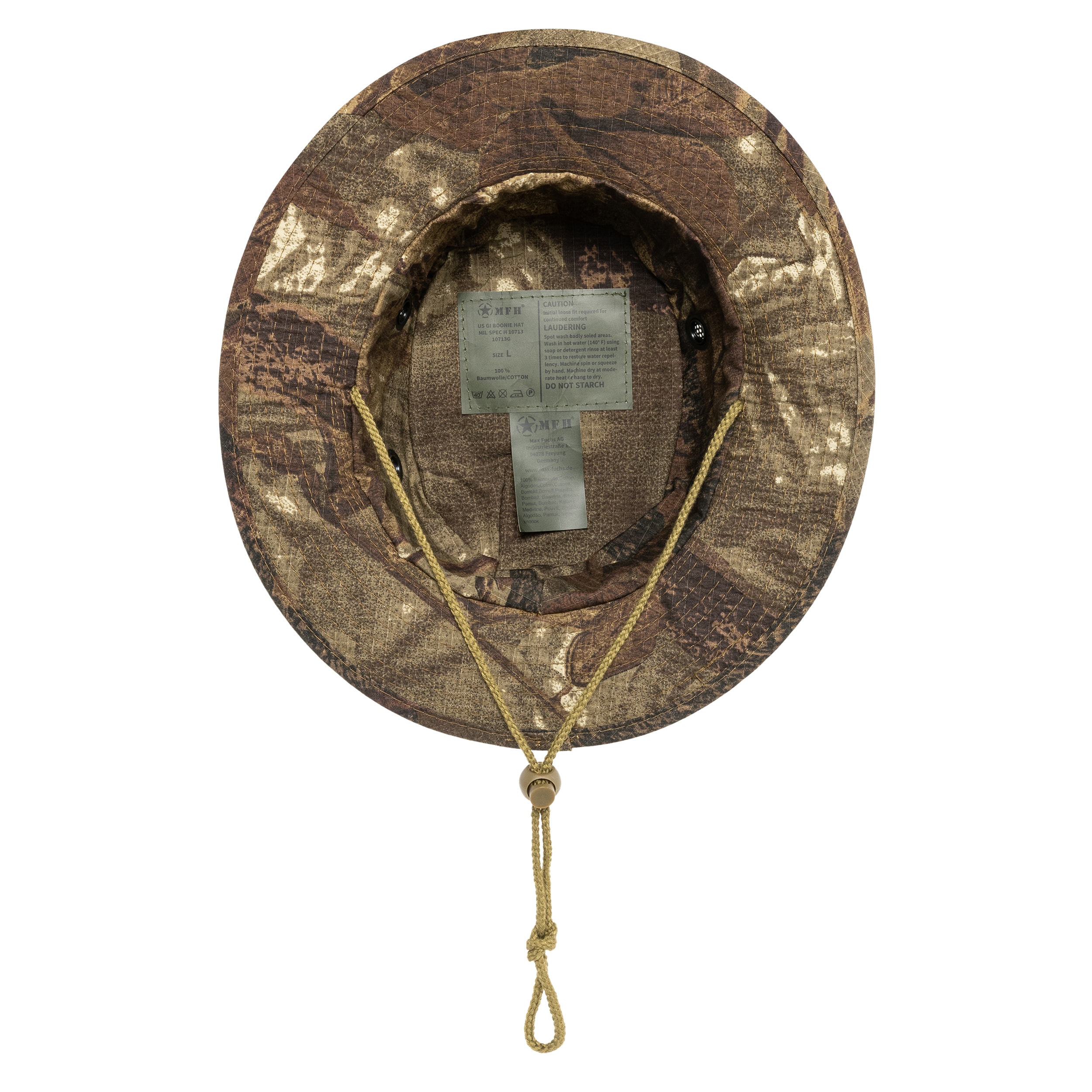 MFH - US GI Bush Hat Boonie Rip-Stop - Hut - Hunter Brown