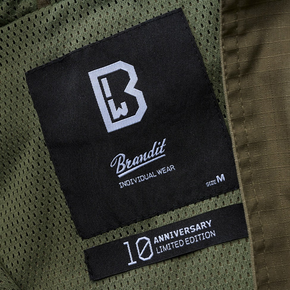 Brandit Sommer Windbreaker Frontzip Ripstop - Jacke - Olive