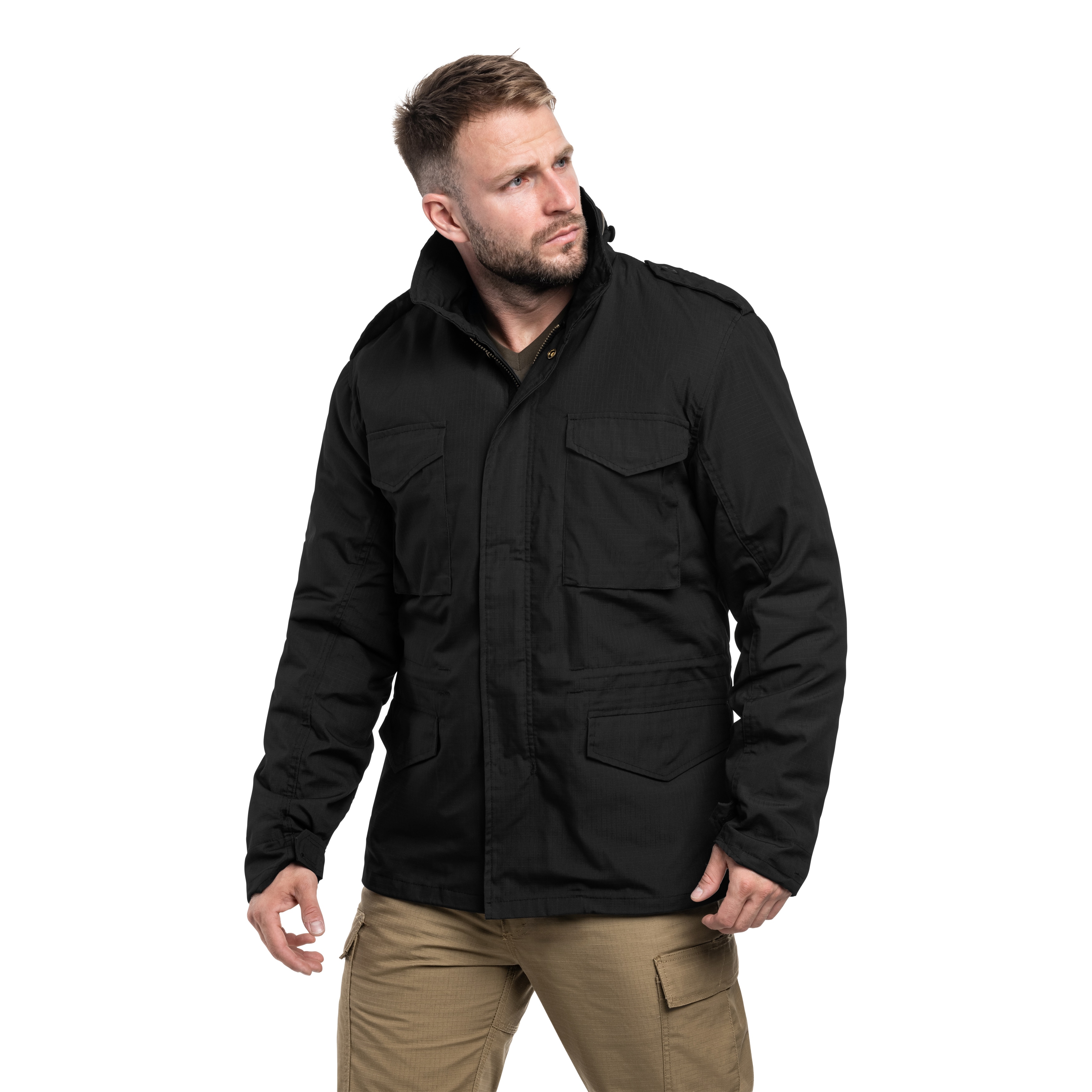 Brandit - M65 Standard RipStop Jacke - Black