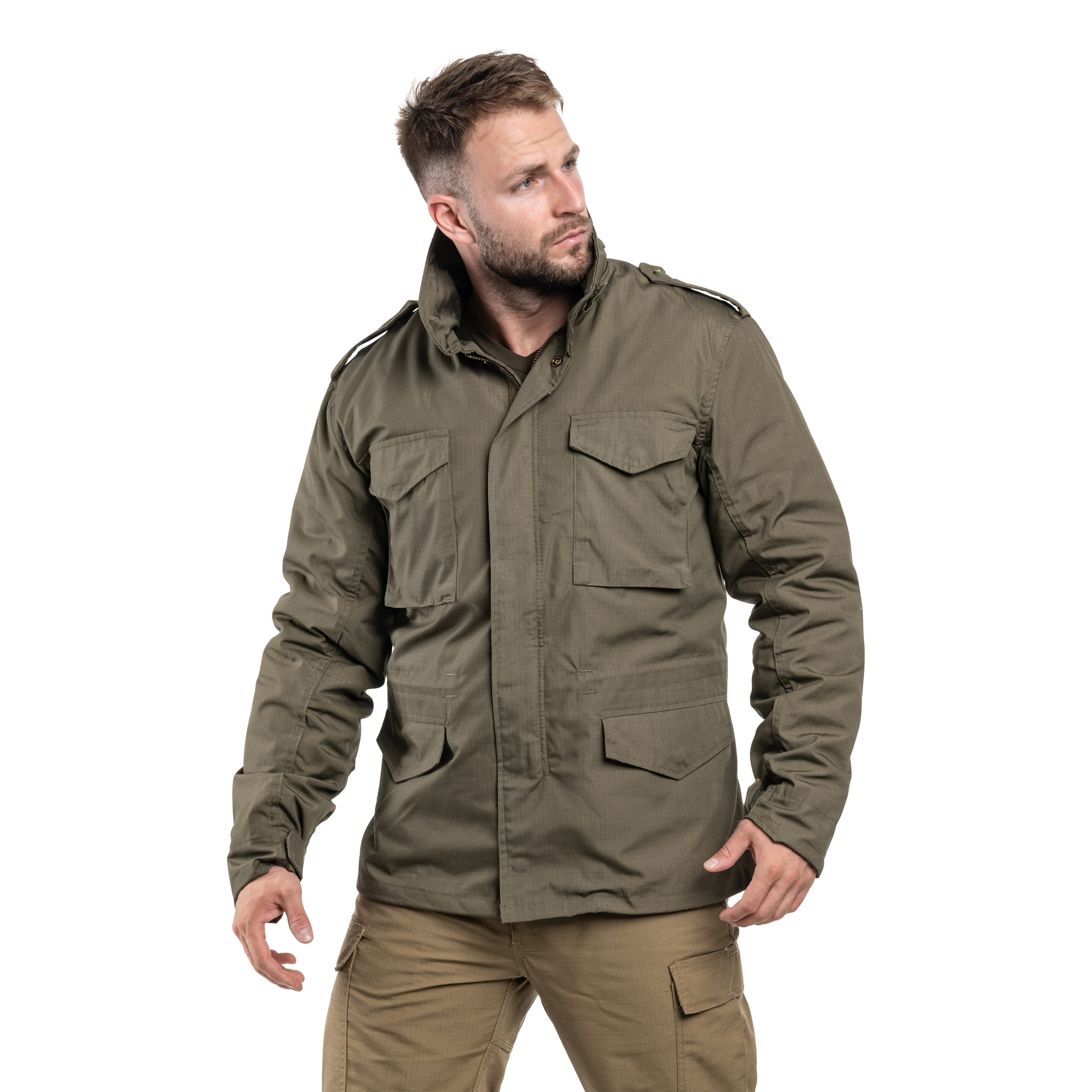 Brandit - M65 Standard RipStop Jacke - Olive