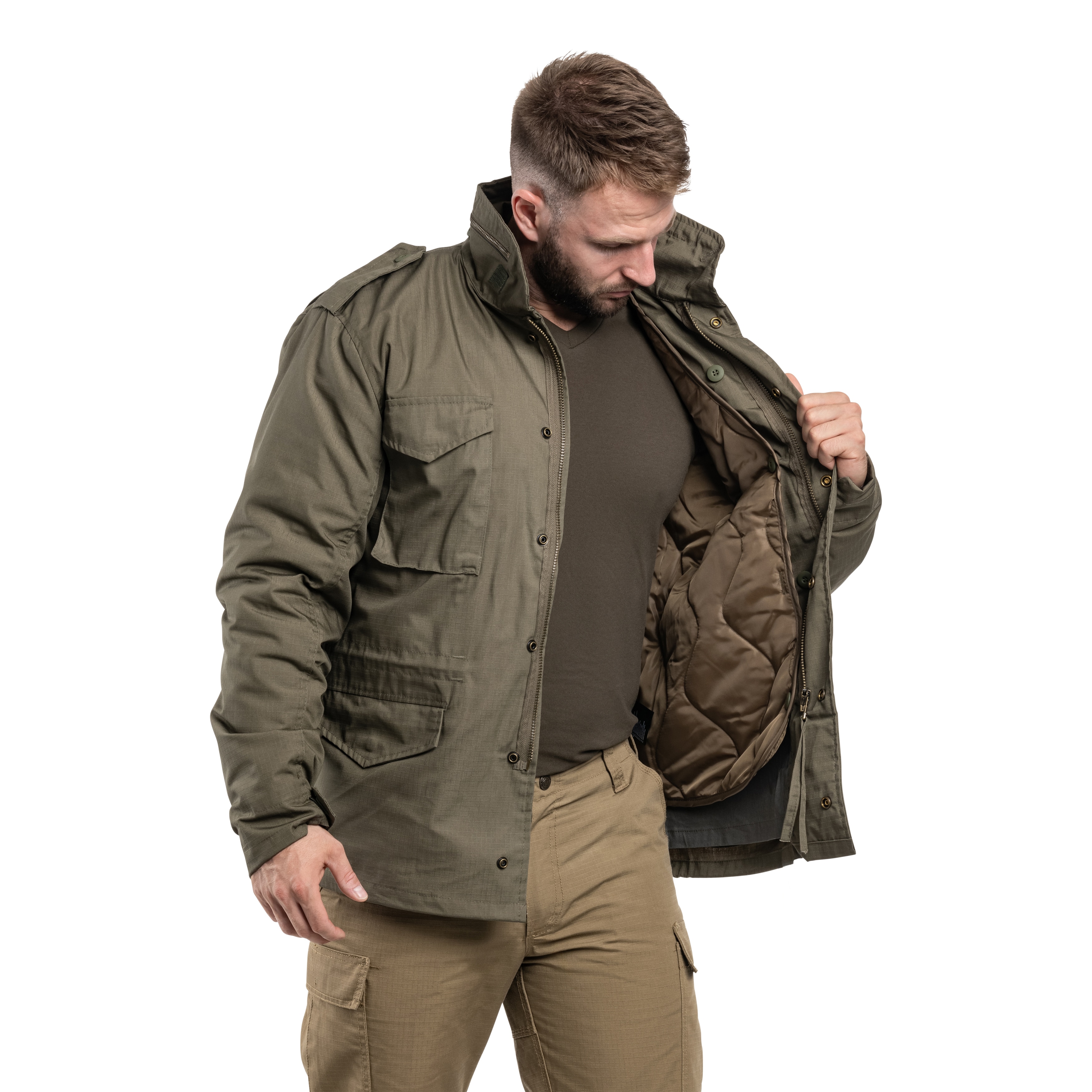 Brandit - M65 Standard RipStop Jacke - Olive