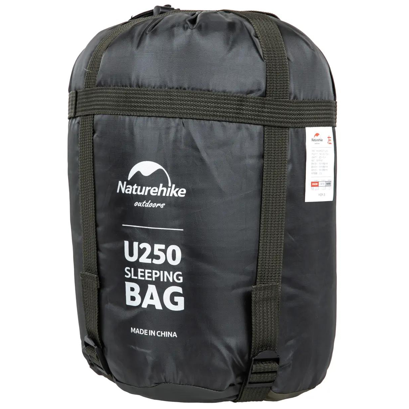 Naturehike - U250 Linker Schlafsack - Army Green