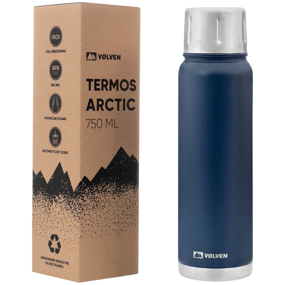 Volven - Arctic - Thermosflasche 750 ml - Blau