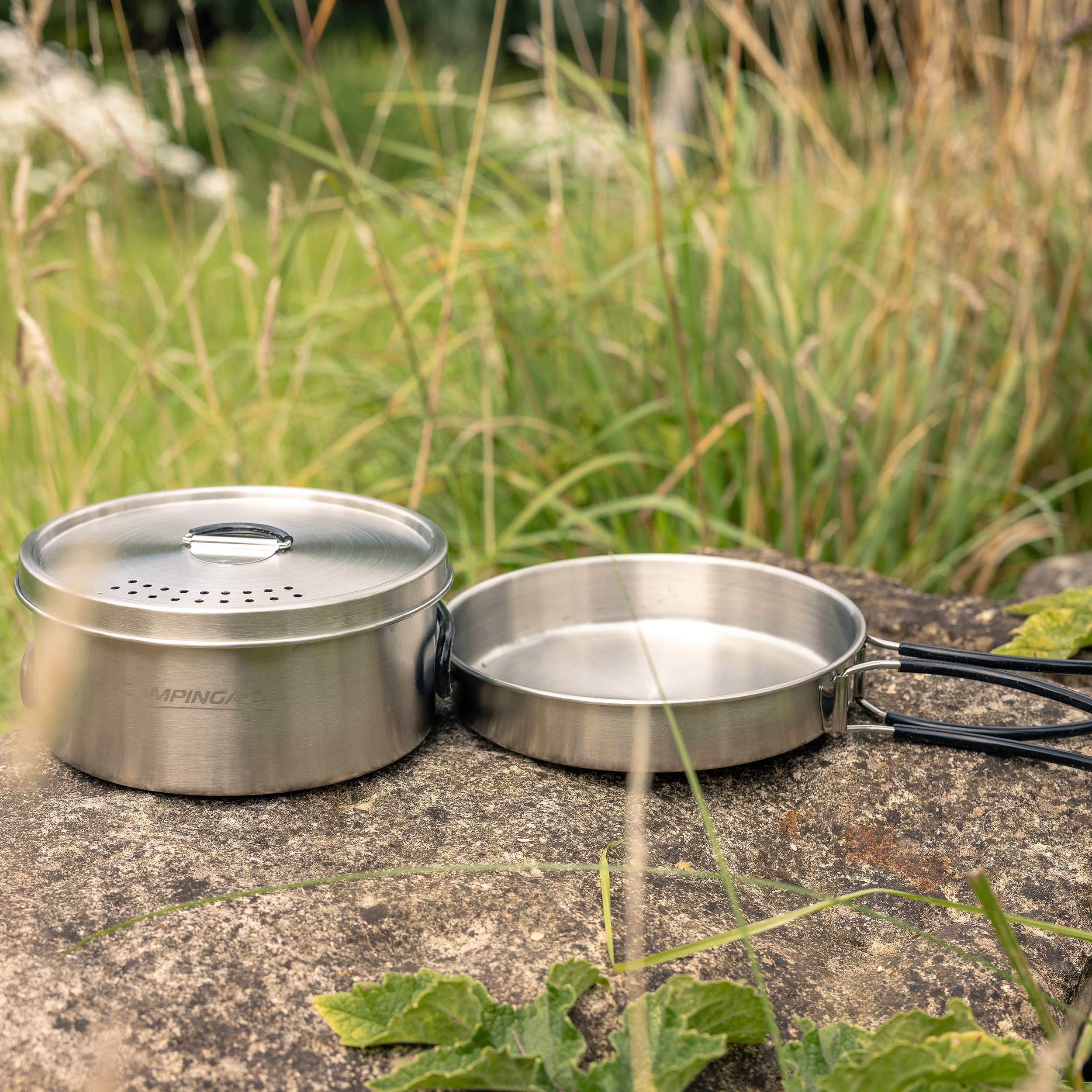 Campingaz - Stainless Steel Trekking Kit - Reisegeschirr-Set