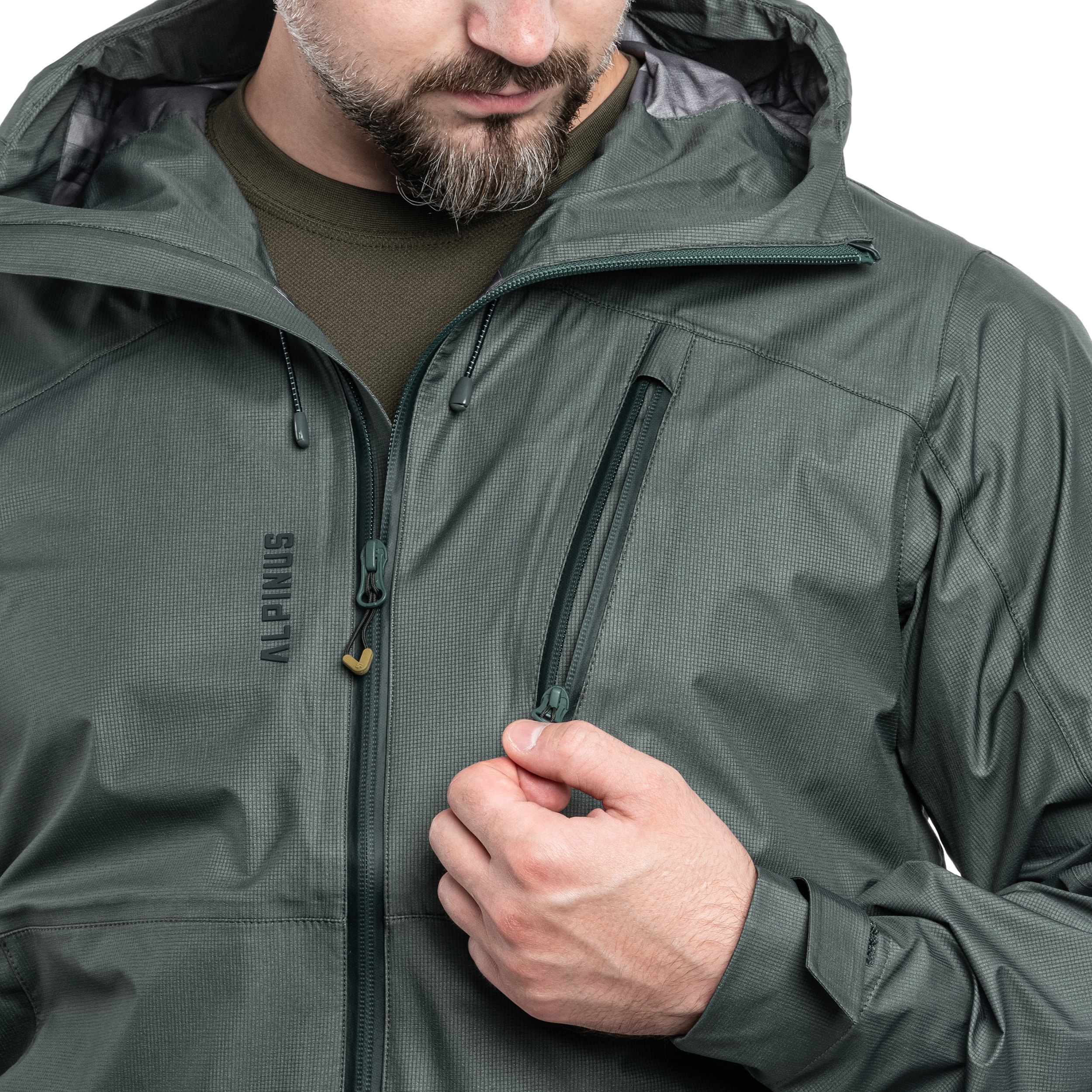 Alpinus - Softshell Nookat Jacke - Salbei