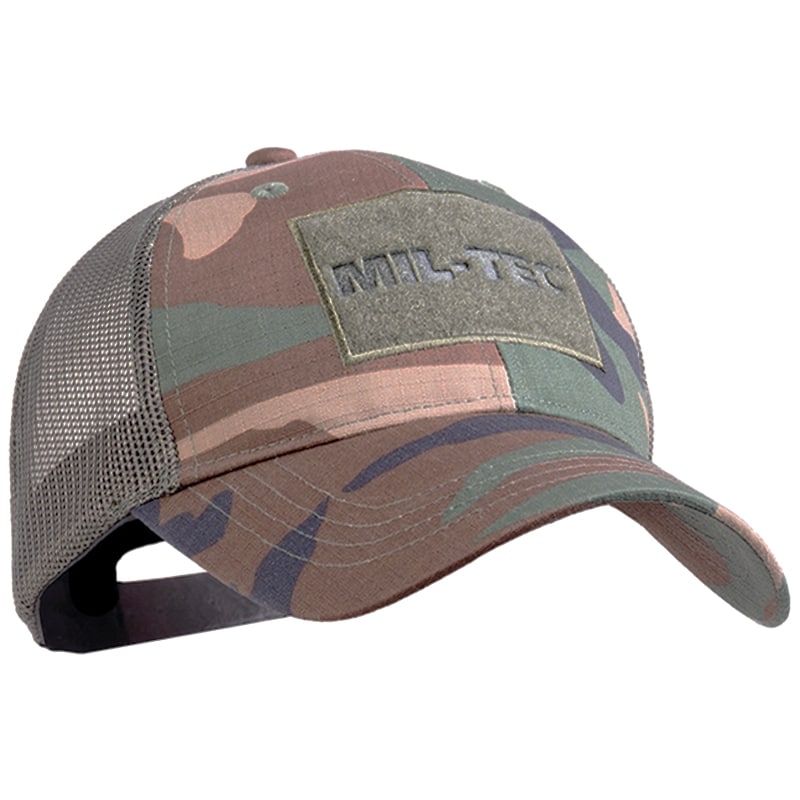 Mil Tec Trucker Baseball Cap Basecap Woodland