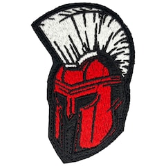Spartan Helm Aufnäher 50 x 90 mm