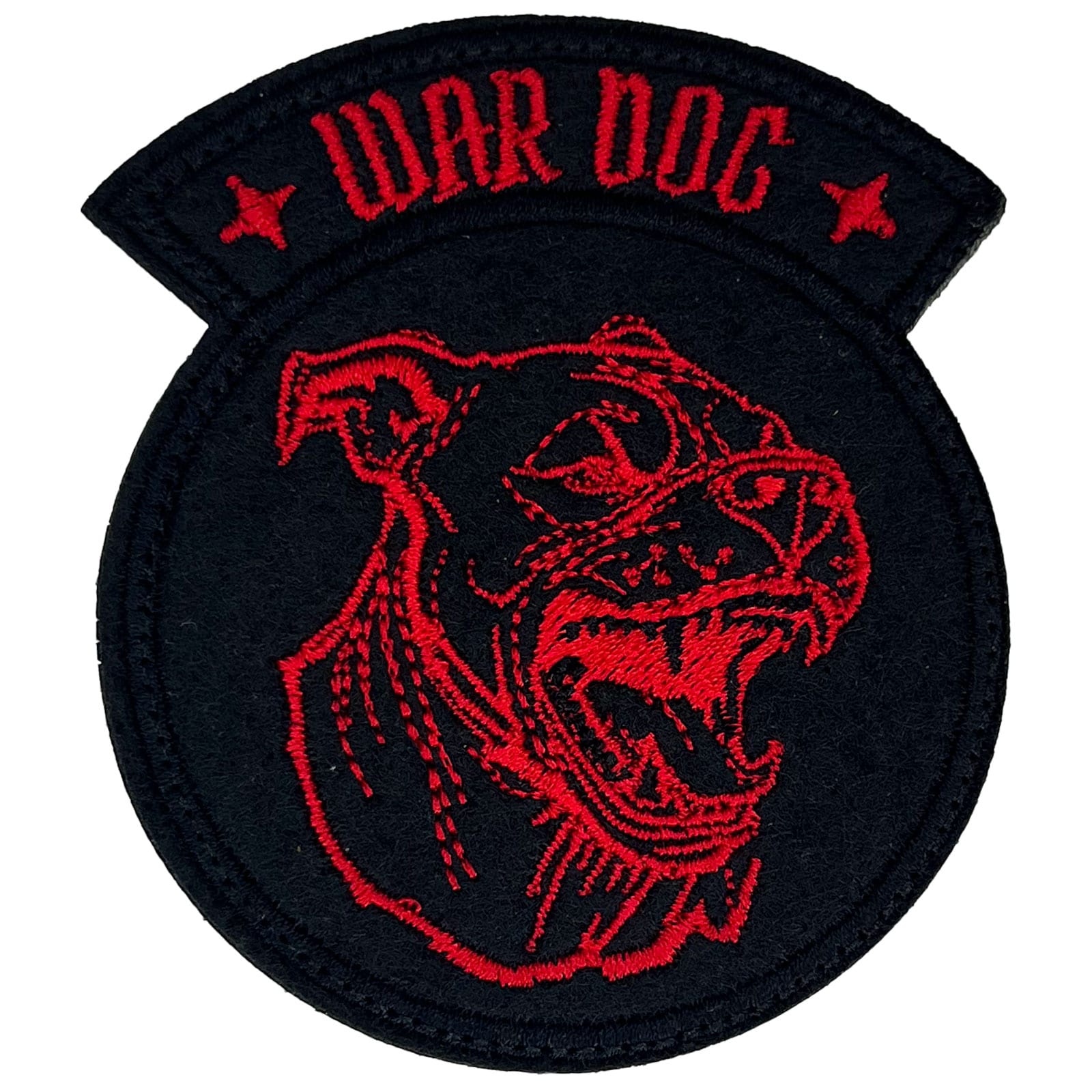 War Dog Aufnäher - Red