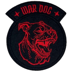 War Dog Aufnäher - Red