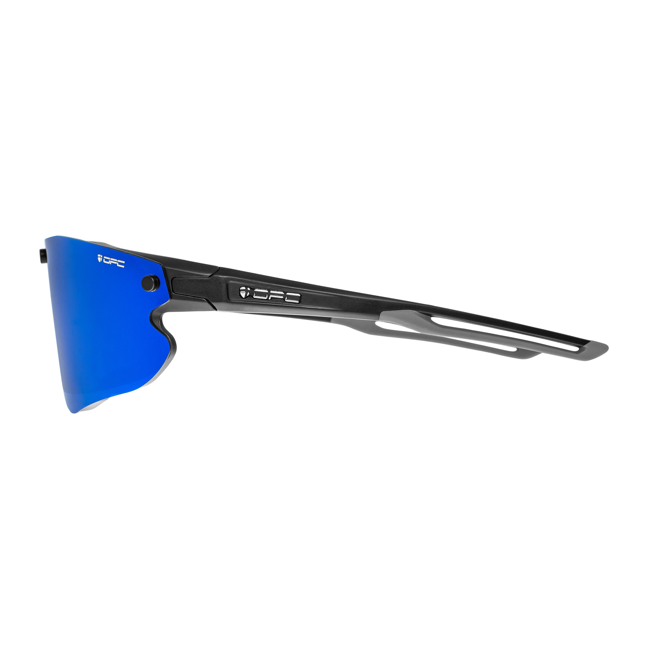 OPC - All Round Morpho REVO Sonnenbrille - Matt Black/Blue/Yellow Set