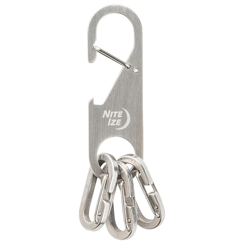 Nite Ize - Z-Rack Schlüsselanhänger Keychain Steel - Silber