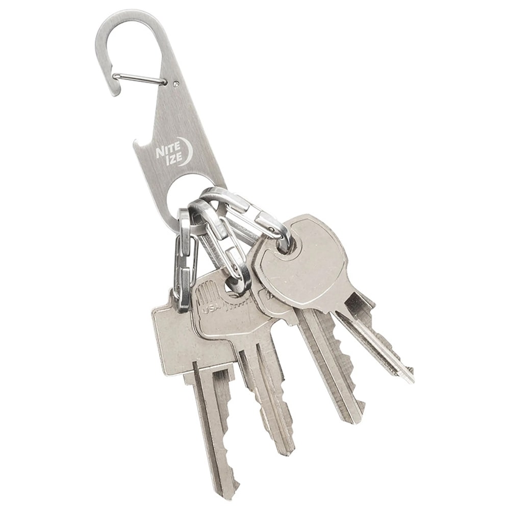 Nite Ize - Z-Rack Schlüsselanhänger Keychain Steel - Silber