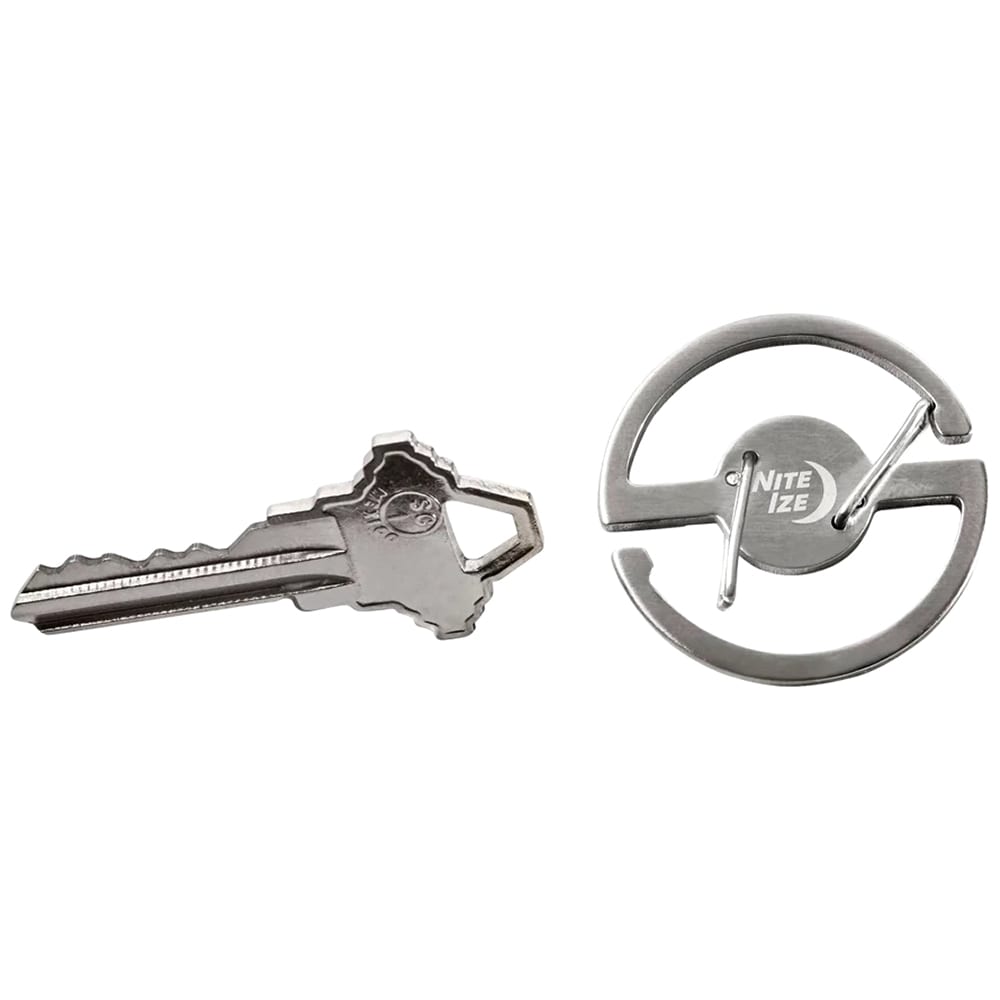 Nite Ize - Medallion Key Carabiner - Karabiner - Silver