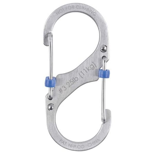 Nite Ize - S-Biner Marine SlideLock 3 - Karabinerhaken - Stainless