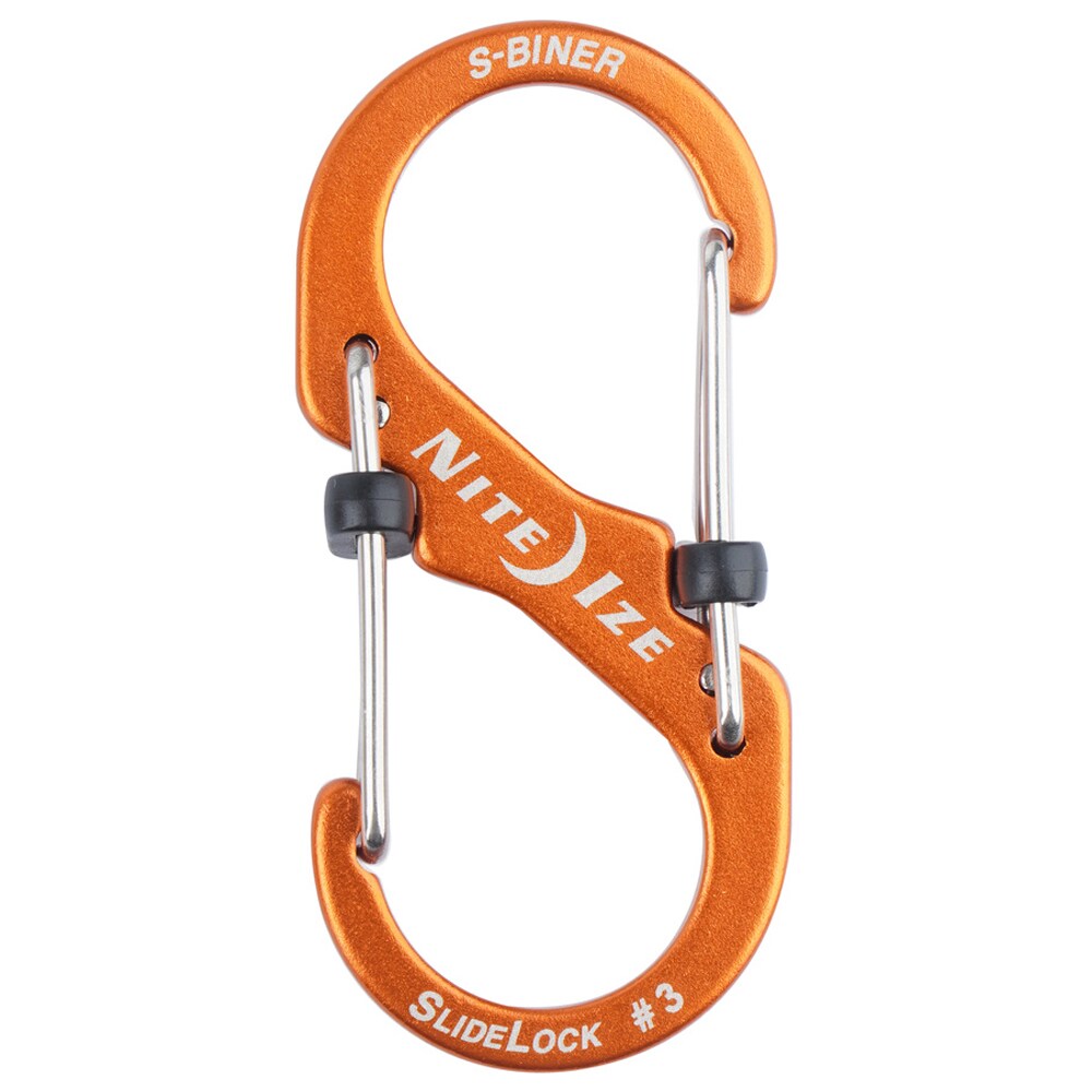 Nite Ize - S-Biner SlideLock Aluminum 3 - Karabiner - Orange