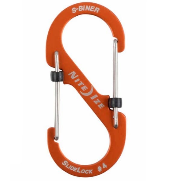 Nite Ize - S-Biner SlideLock Aluminum 4 - Karabiner - Orange