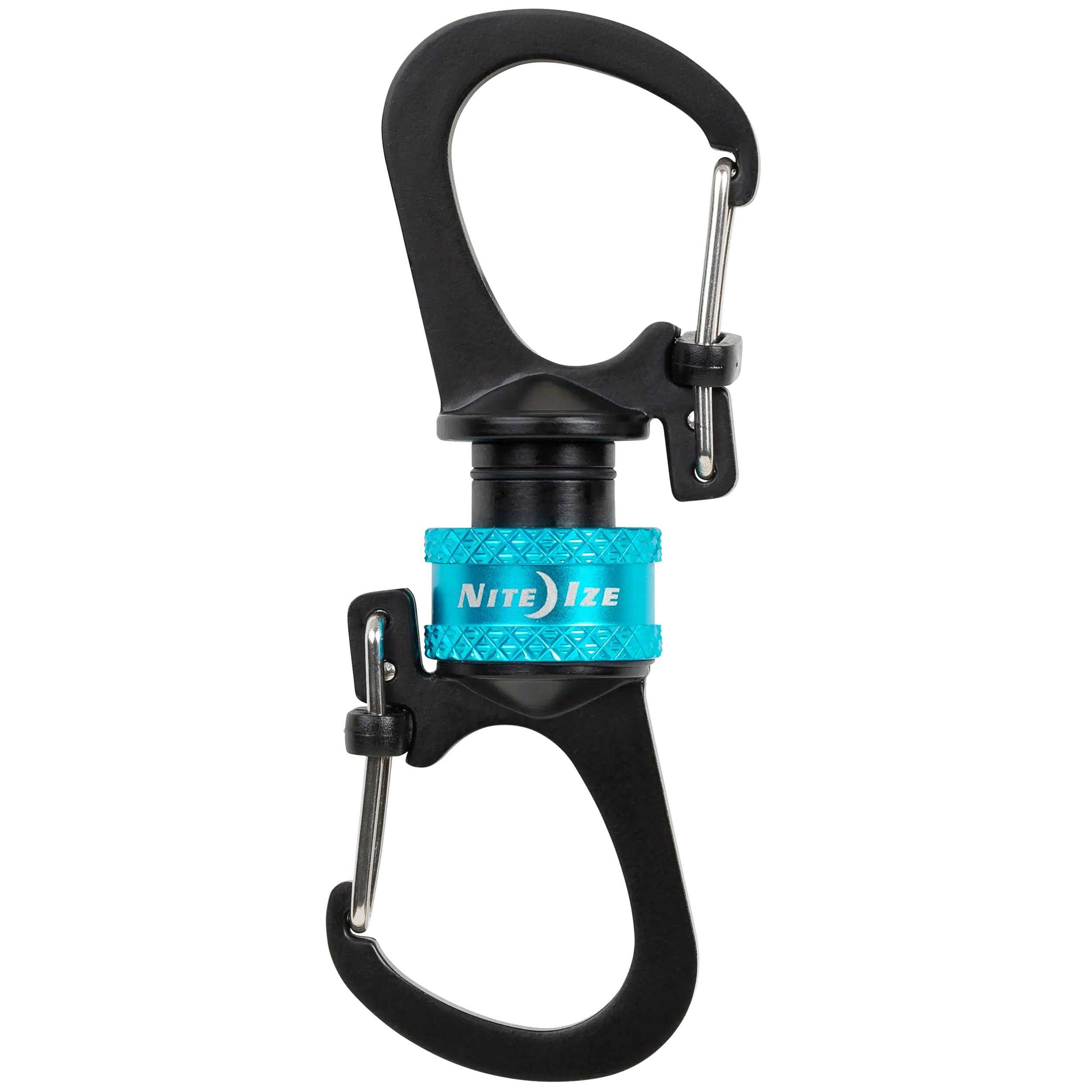 Nite Ize - SlideLock 360 st. Magnetic Locking Dual Carabiner - Karabiner - Blue