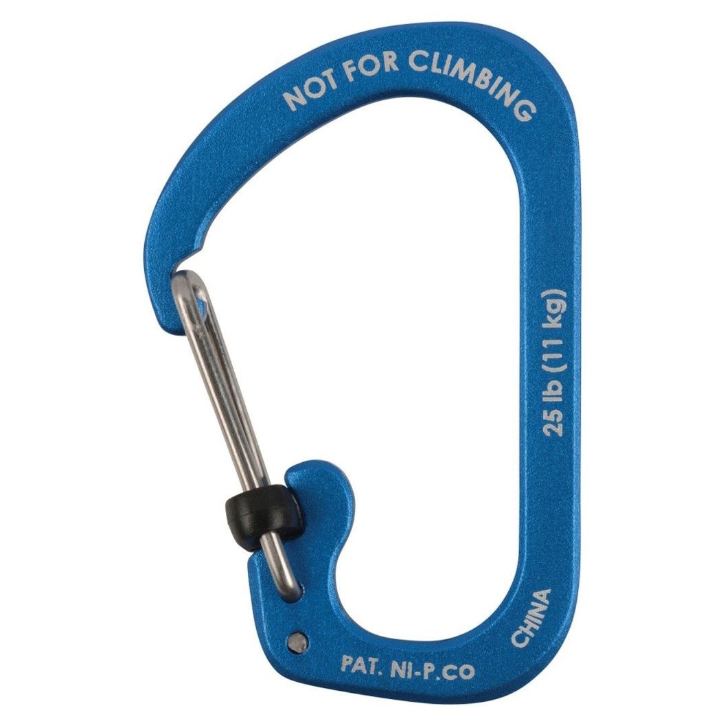 Nite Ize - SlideLock Carabiner 3 Aluminum - Karabiner - Blue