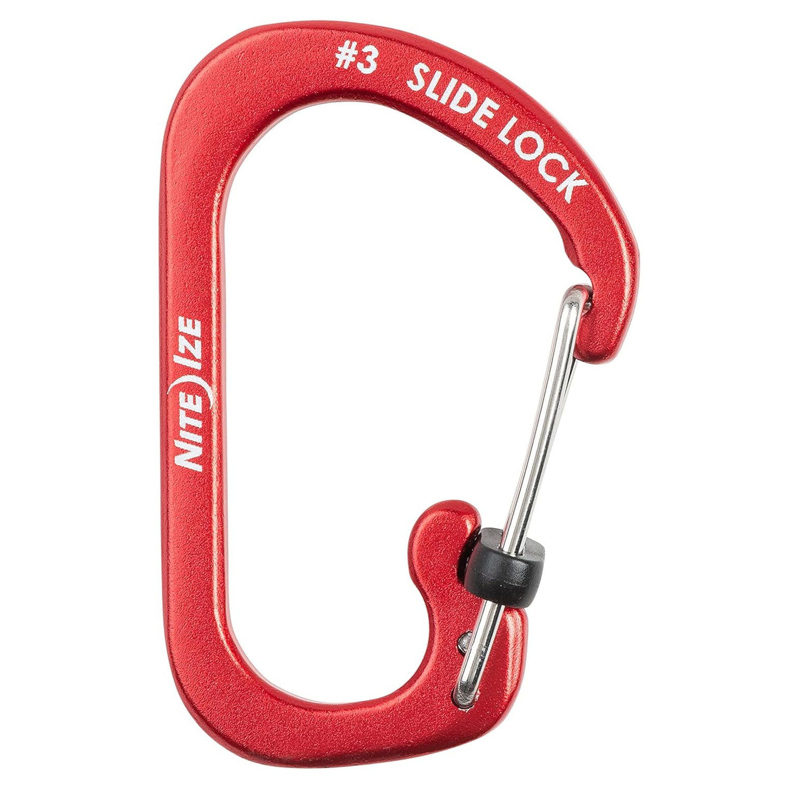 Nite Ize - Karabiner SlideLock Carabiner 3 Aluminum - Red