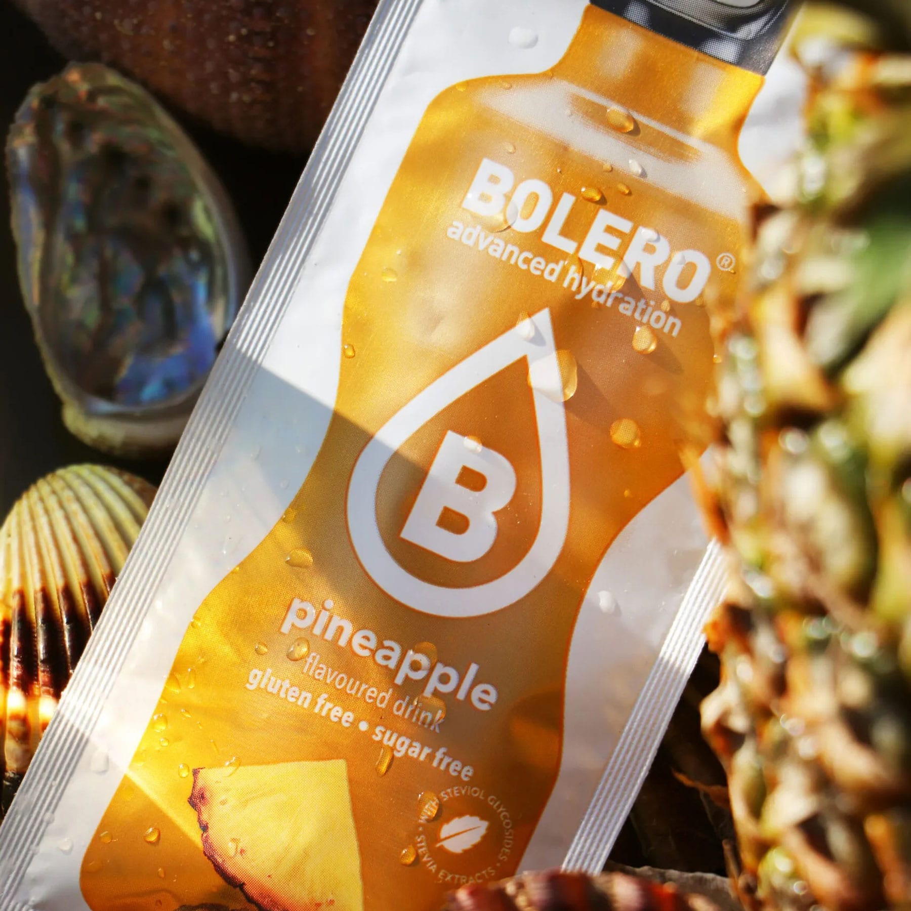 Bolero - Getränkepulver mit Stevia 9 g - Pineapple 