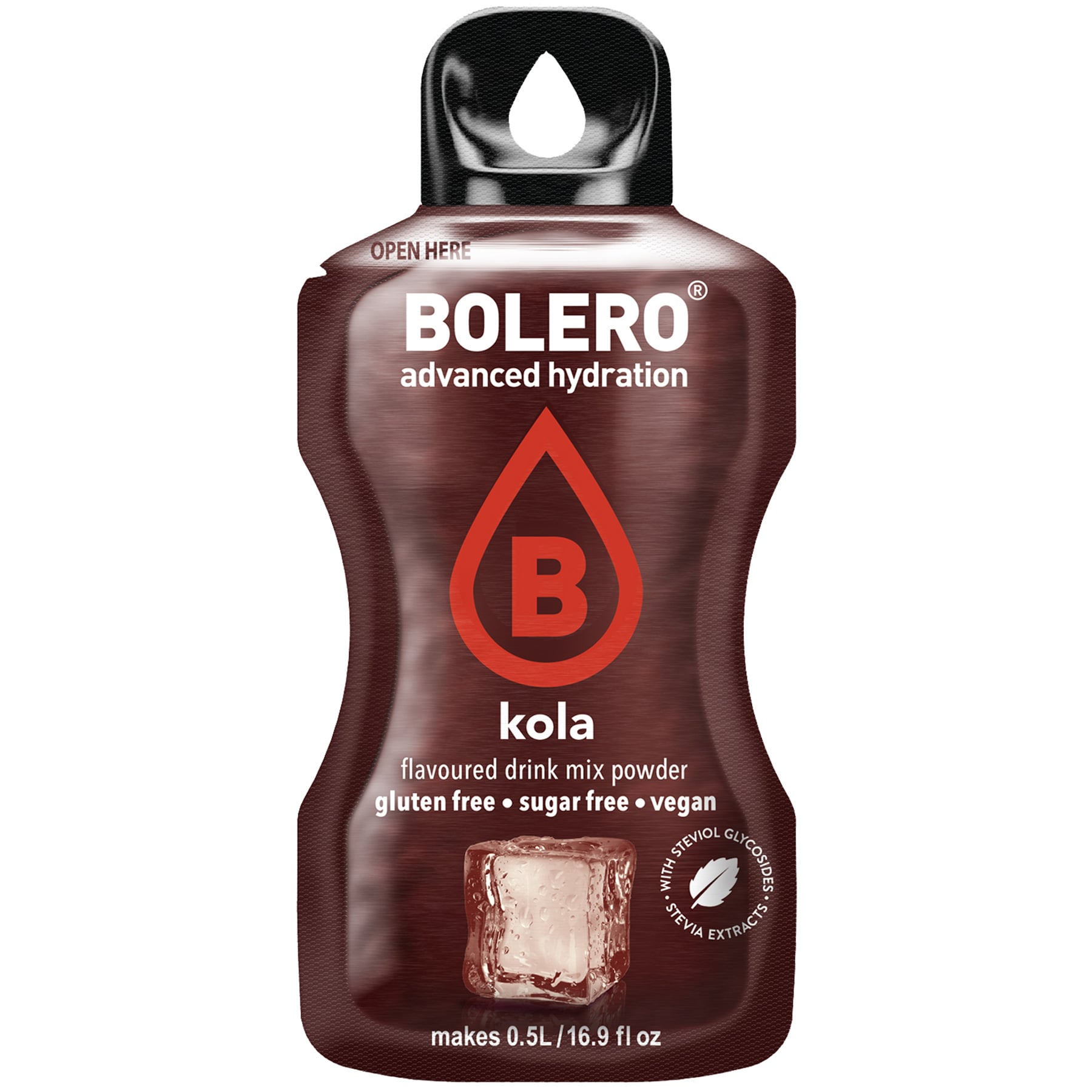 Bolero - Getränkepulver mit Stevia 3 g - Cola