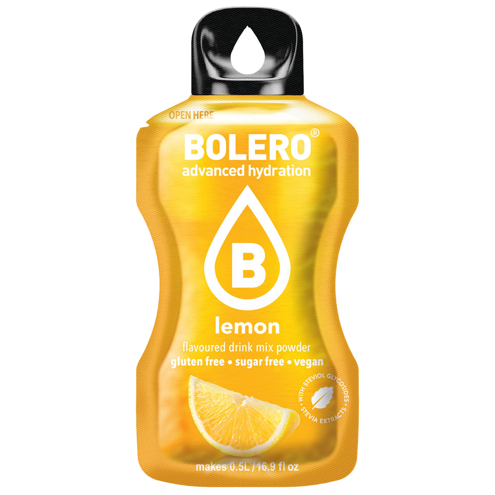 Bolero - Getränkepulver mit Stevia 3 g - Lemon