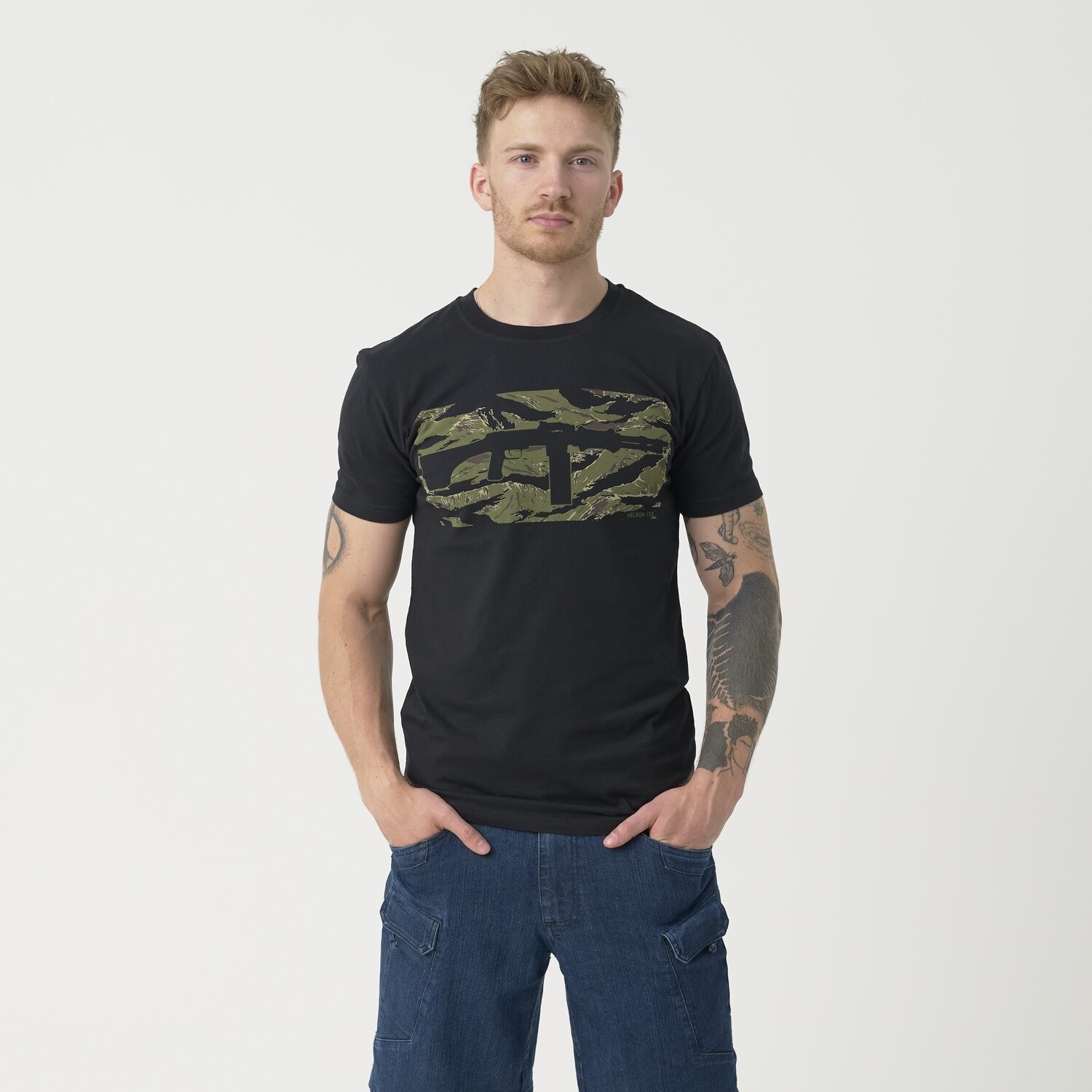 Helikon - RPD T-Shirt - Black/Tiger Stripe