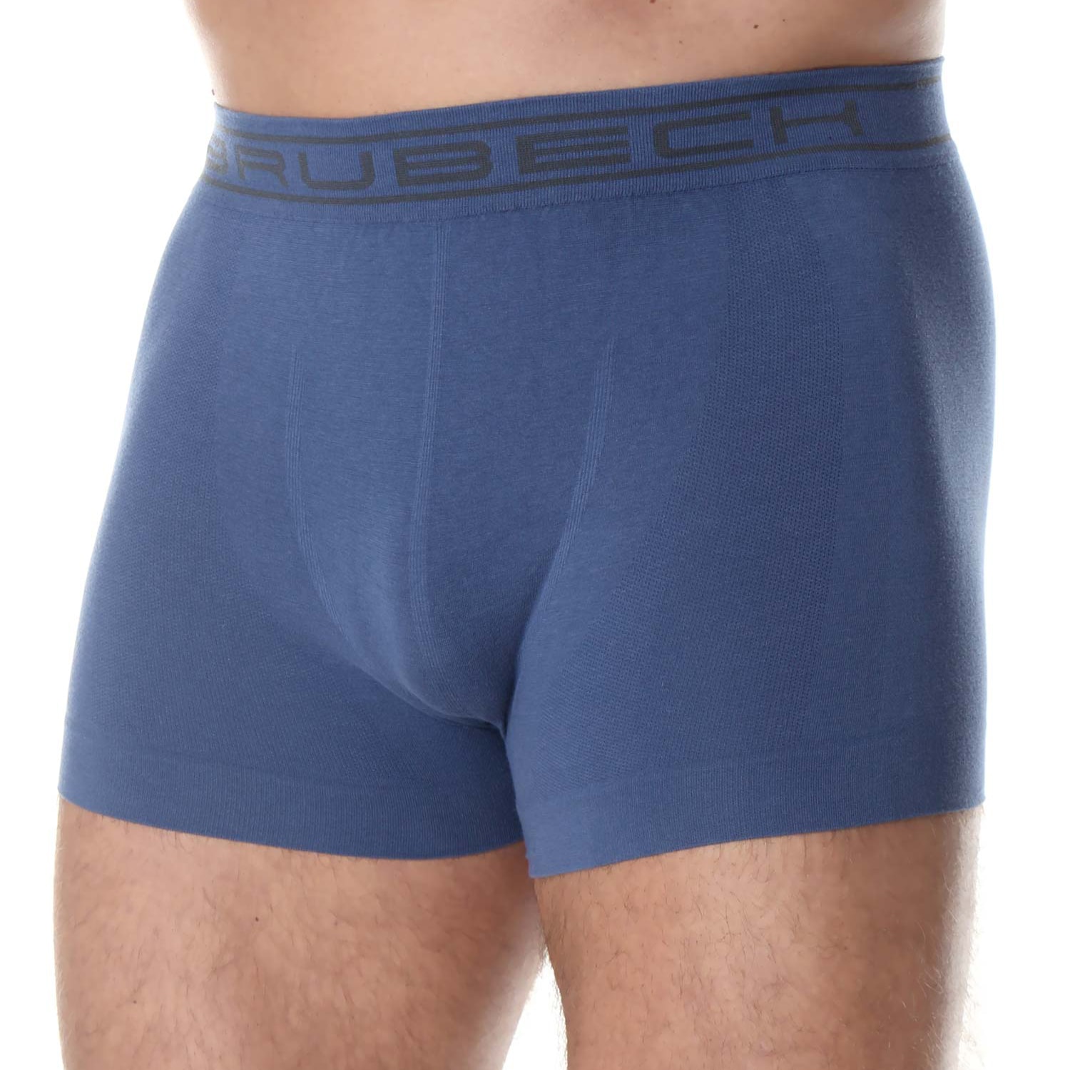 Brubeck - Classic Comfort Cotton - Thermoaktive Boxershorts - Blau