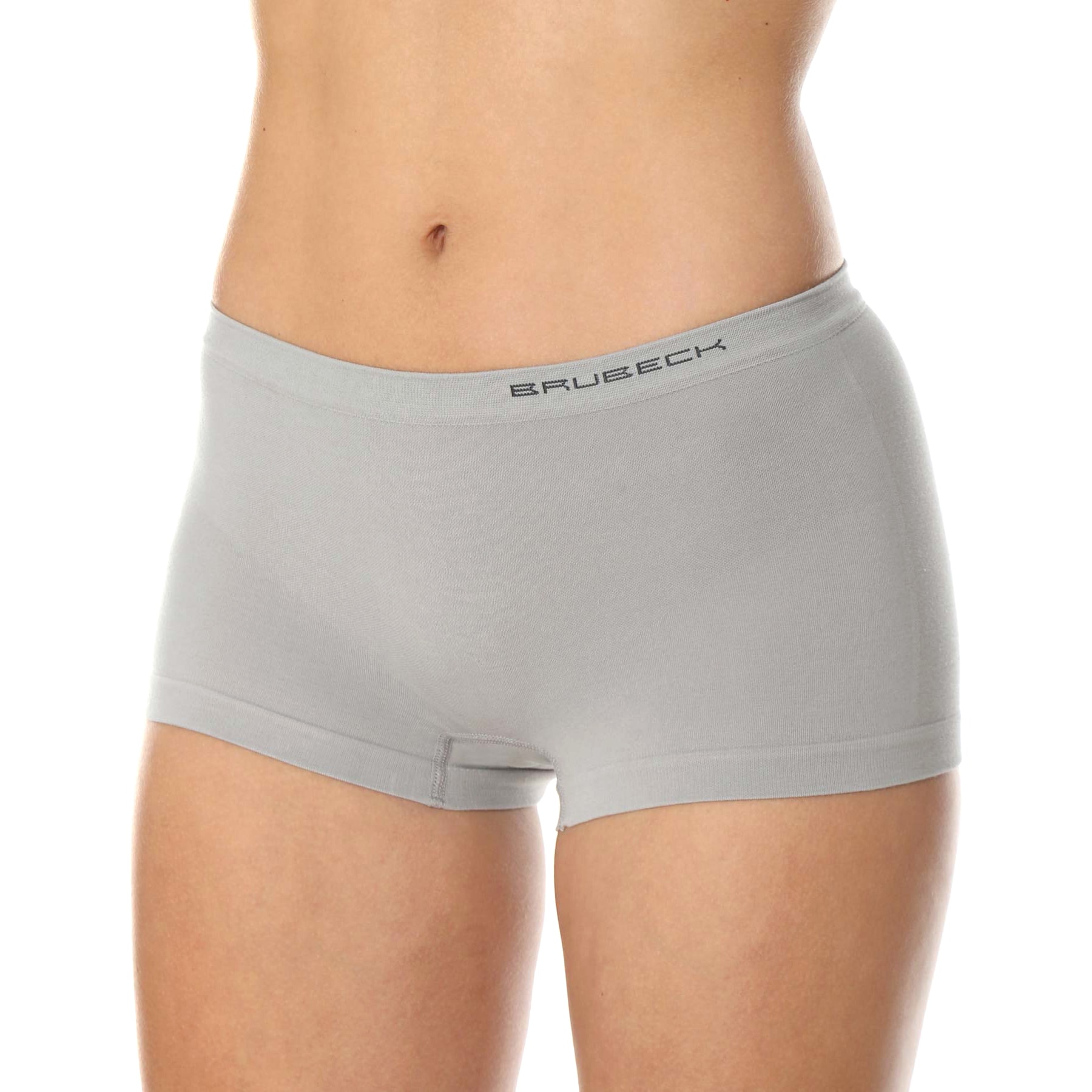 Brubeck - Comfort Cotton Thermoaktive Boxershorts für Frauen - Grau