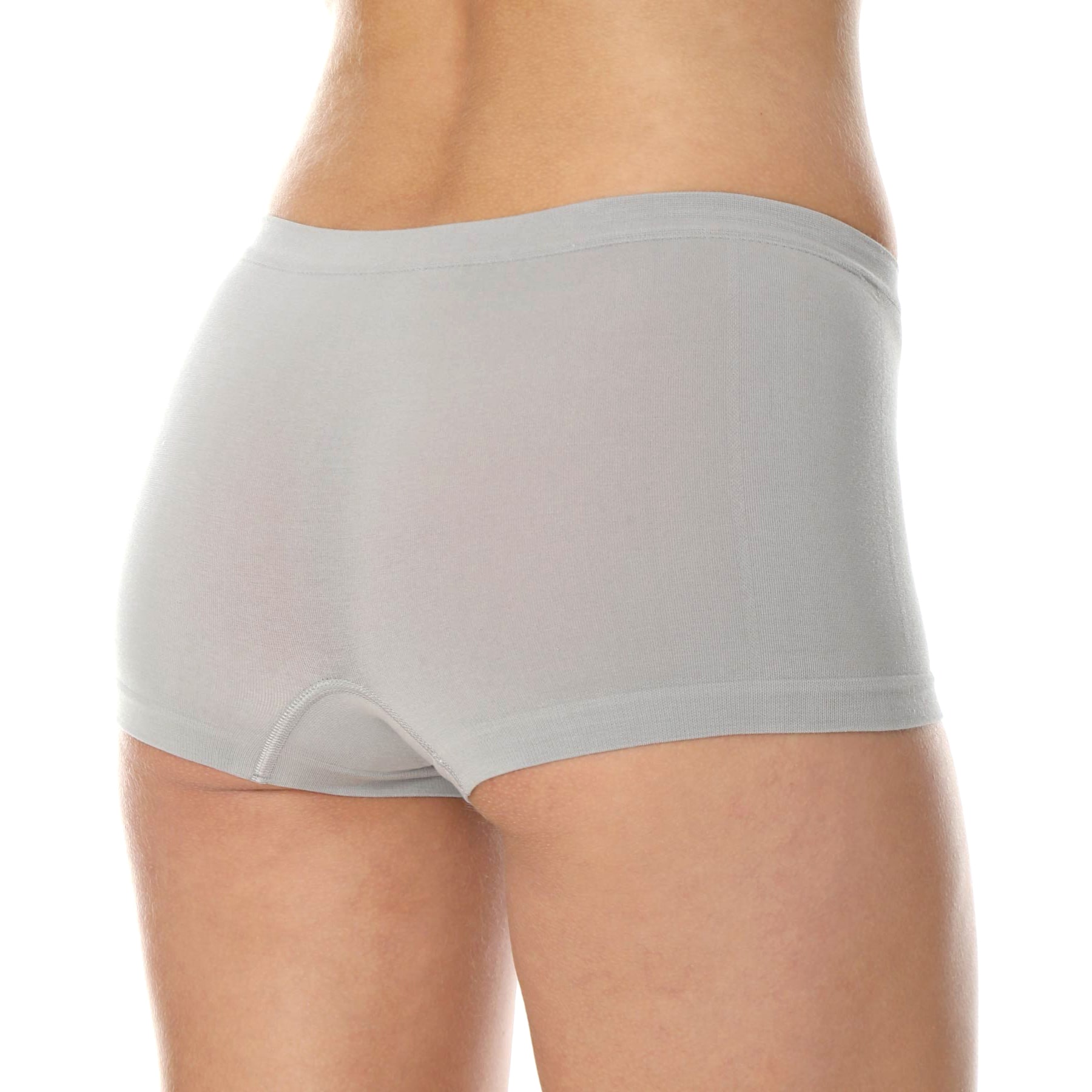 Brubeck - Comfort Cotton Thermoaktive Boxershorts für Frauen - Grau