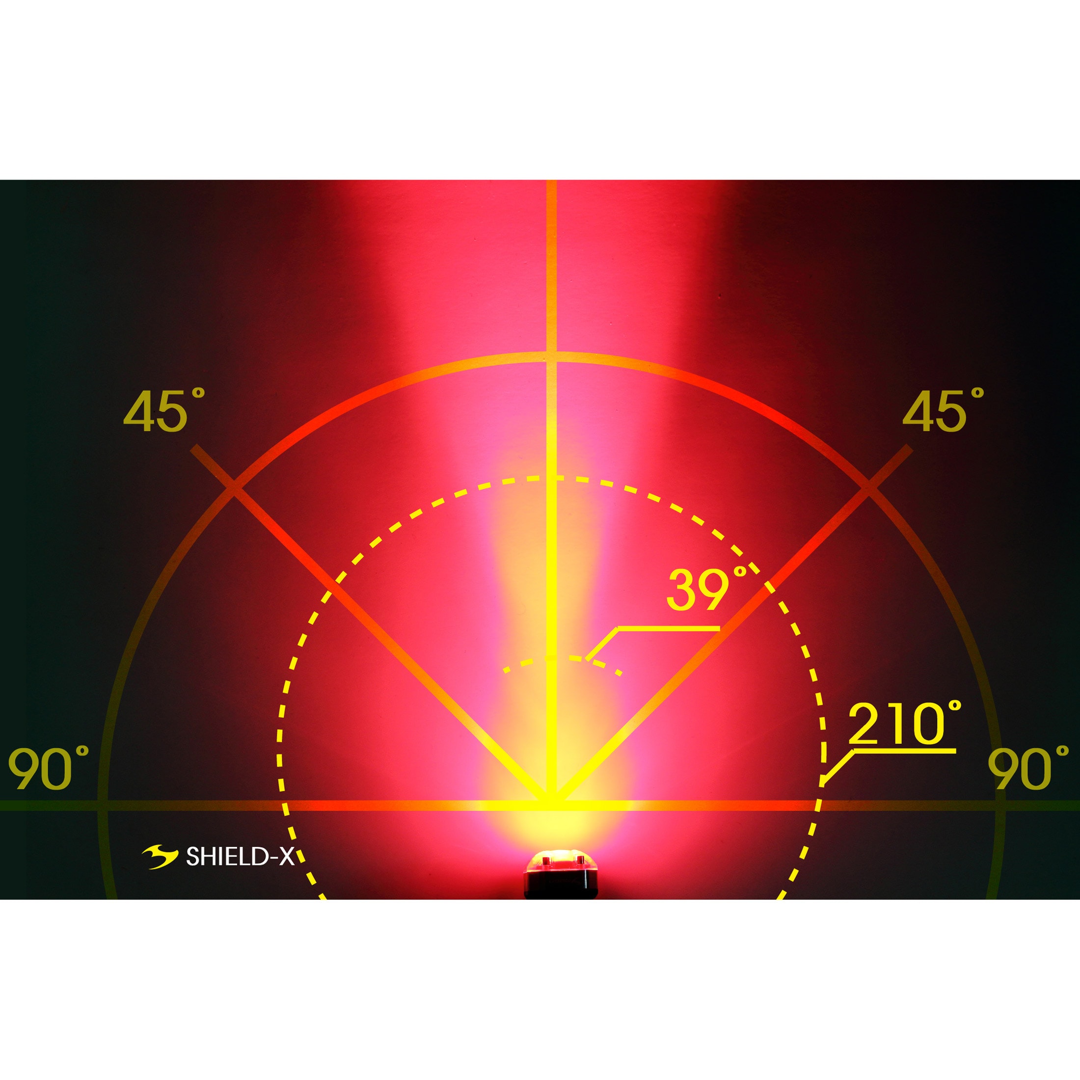 Moon - Fahrrad-Rücklicht Shield-X Auto - 300 Lumen
