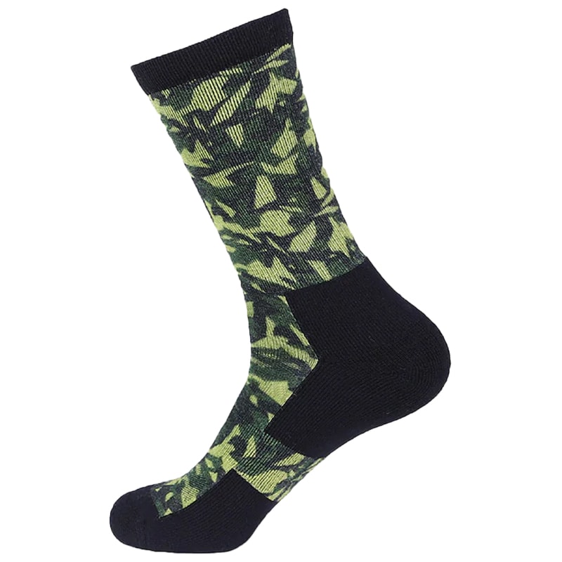 Na Giean - Boulder Way Medium Crew BWCM5002 High Summer - Socken - Schwarz/Grün