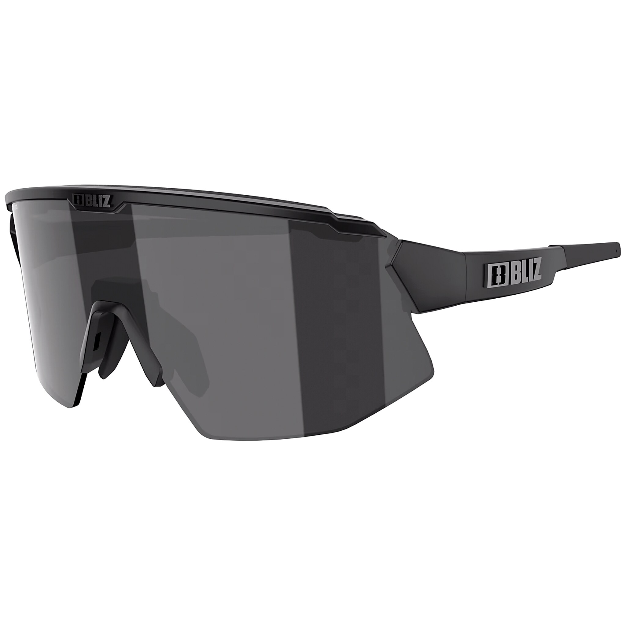 Bliz - Breeze Brille - Matt Black/Brown Silver/Orange