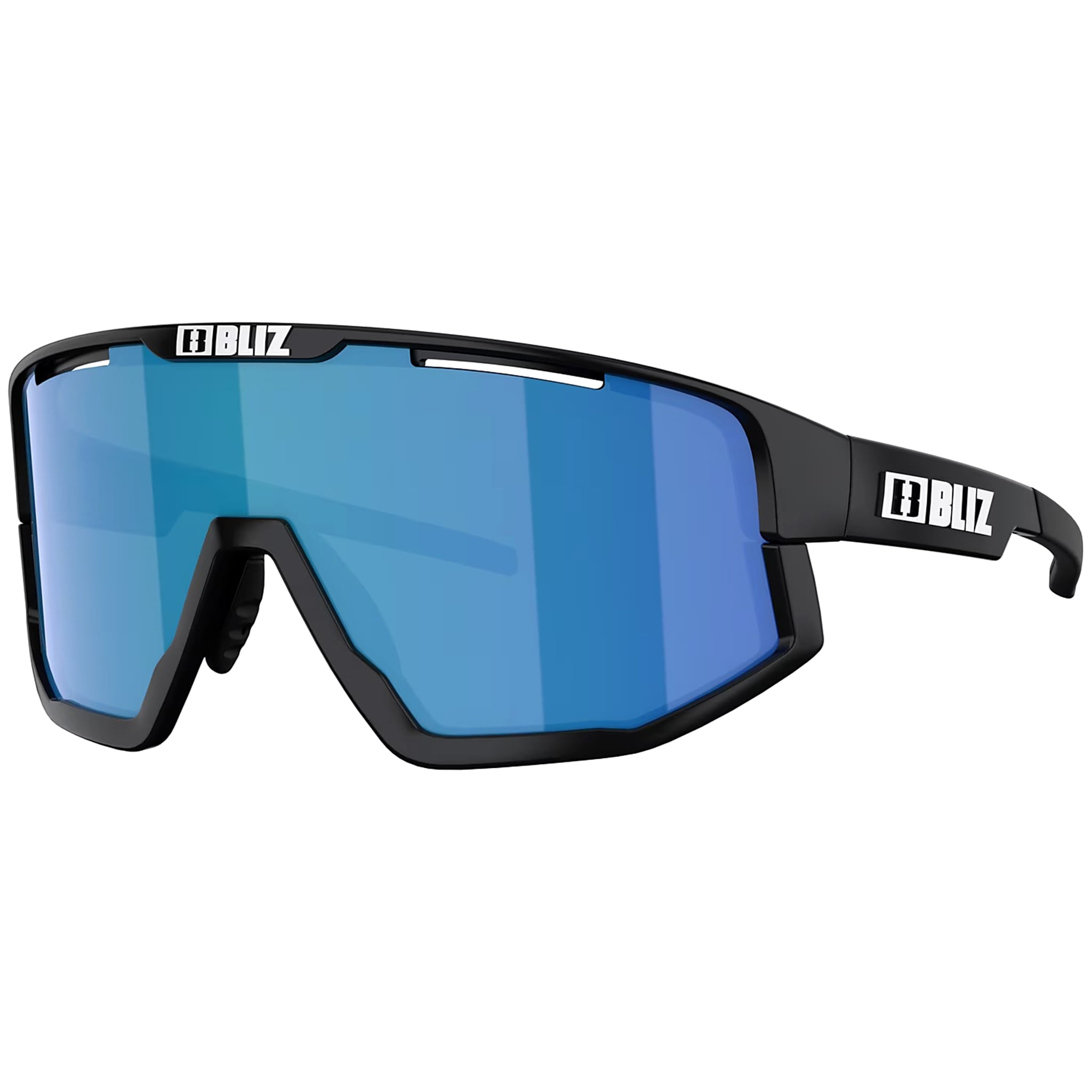 Bliz - Fusion Sonnenbrille - Matt Black Smoke Blue