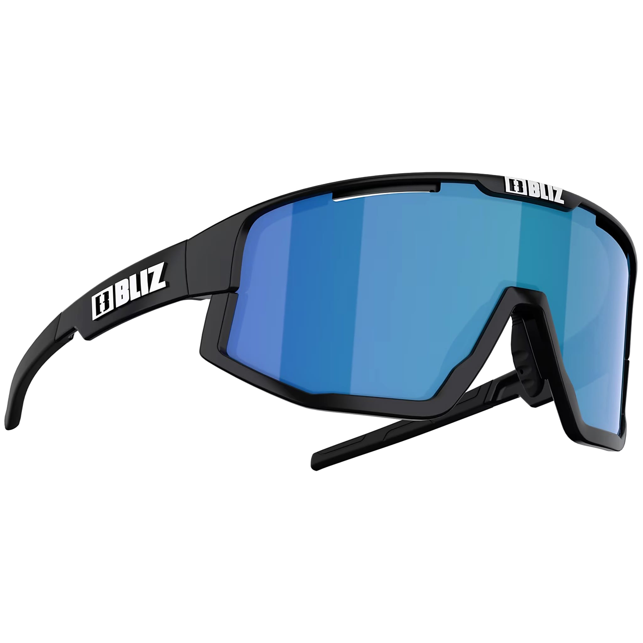 Bliz - Fusion Sonnenbrille - Matt Black Smoke Blue