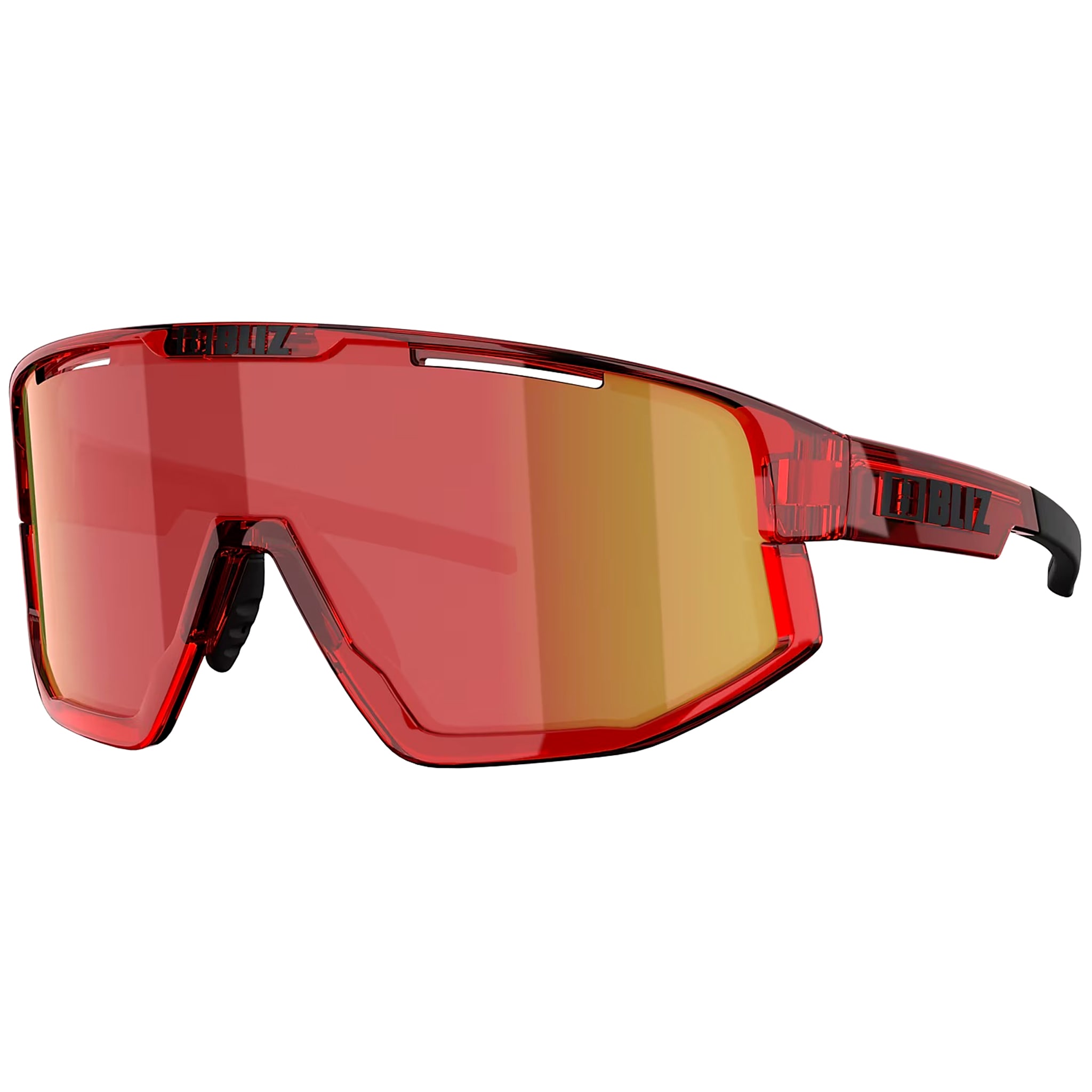 Bliz - Fusion Sonnenbrille - Transparent Red Brown Red