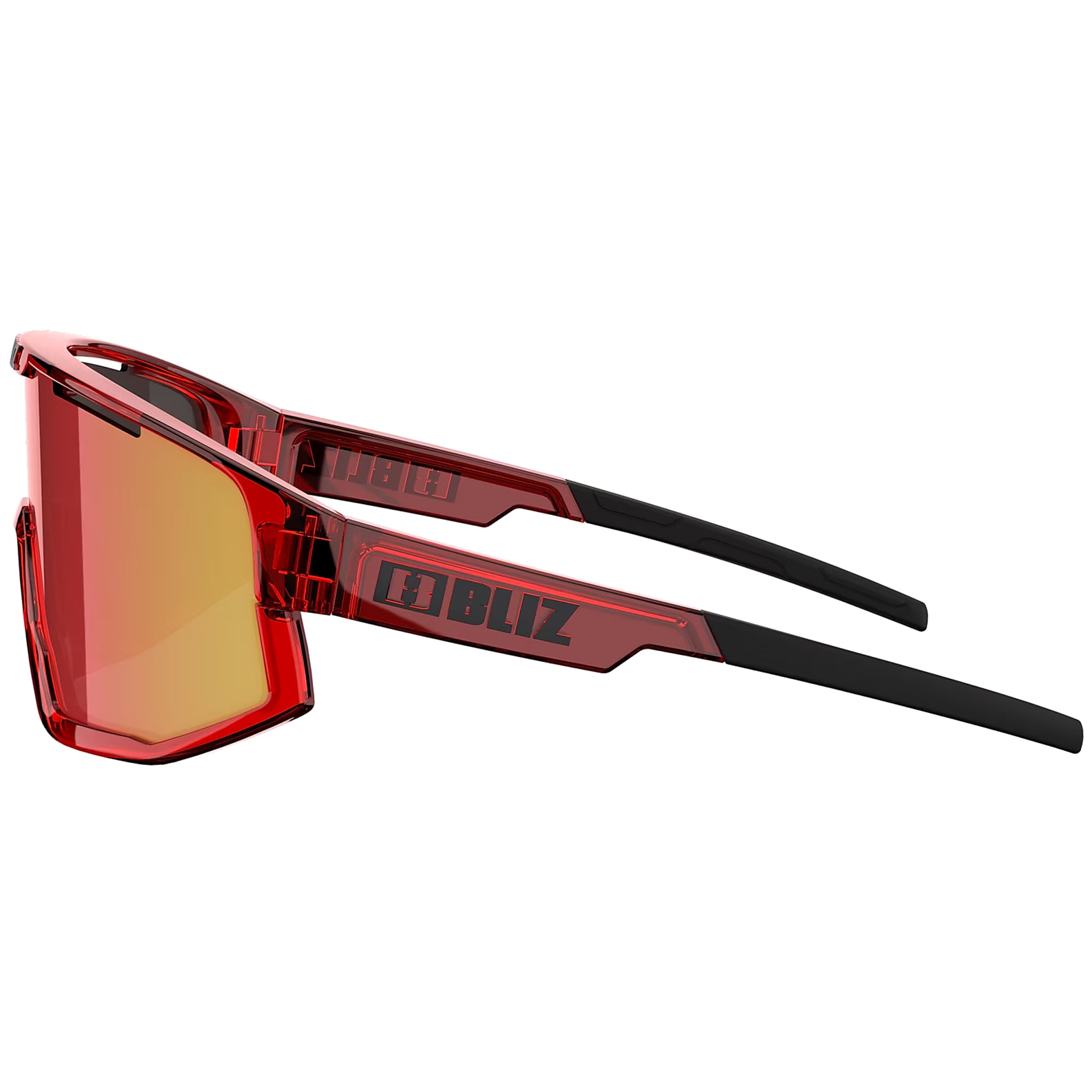 Bliz - Fusion Sonnenbrille - Transparent Red Brown Red